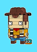 Funko Lego 041 - cuadro decorativo en canvas
