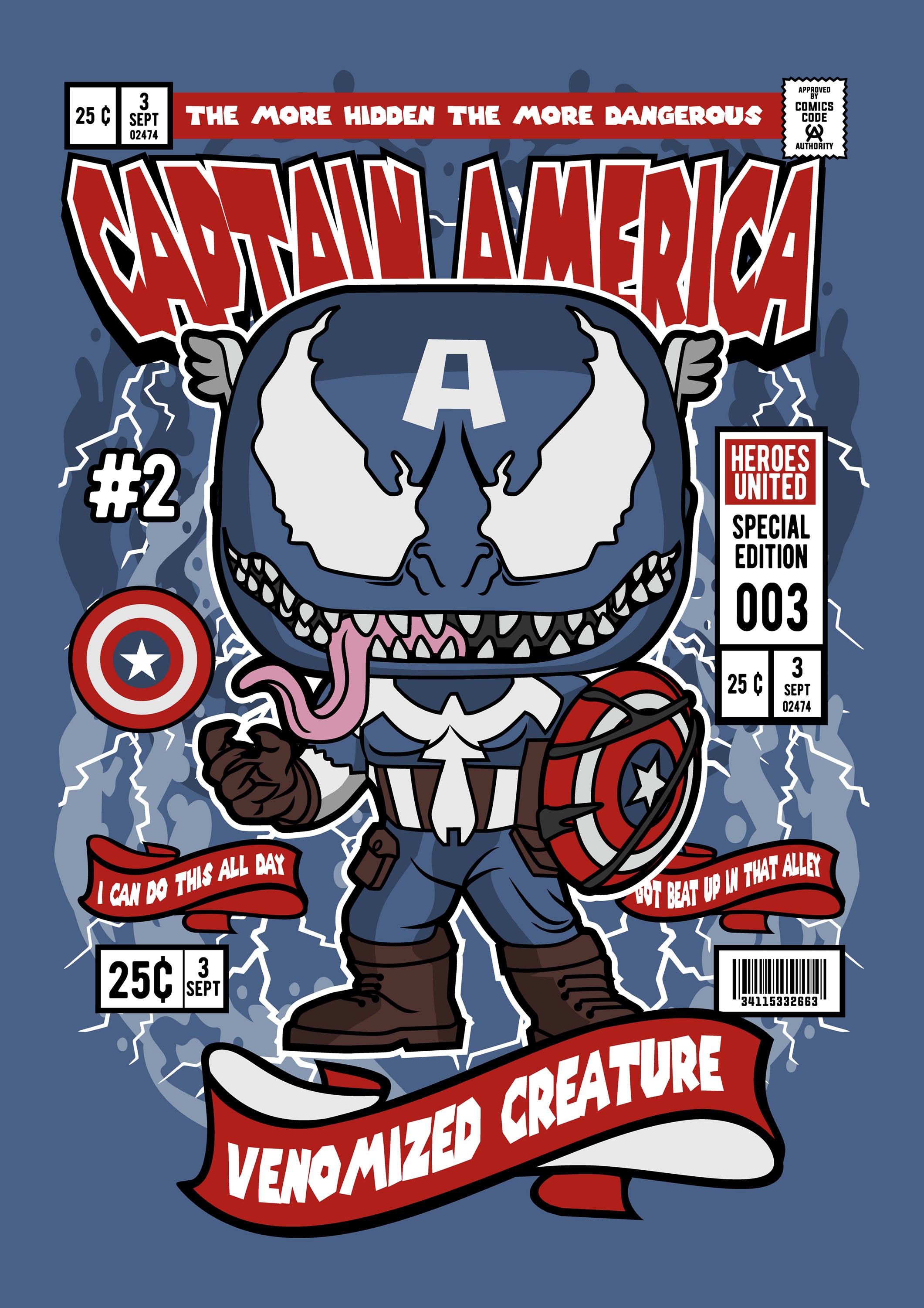 Funko Marvel 006 - cuadro decorativo en canvas