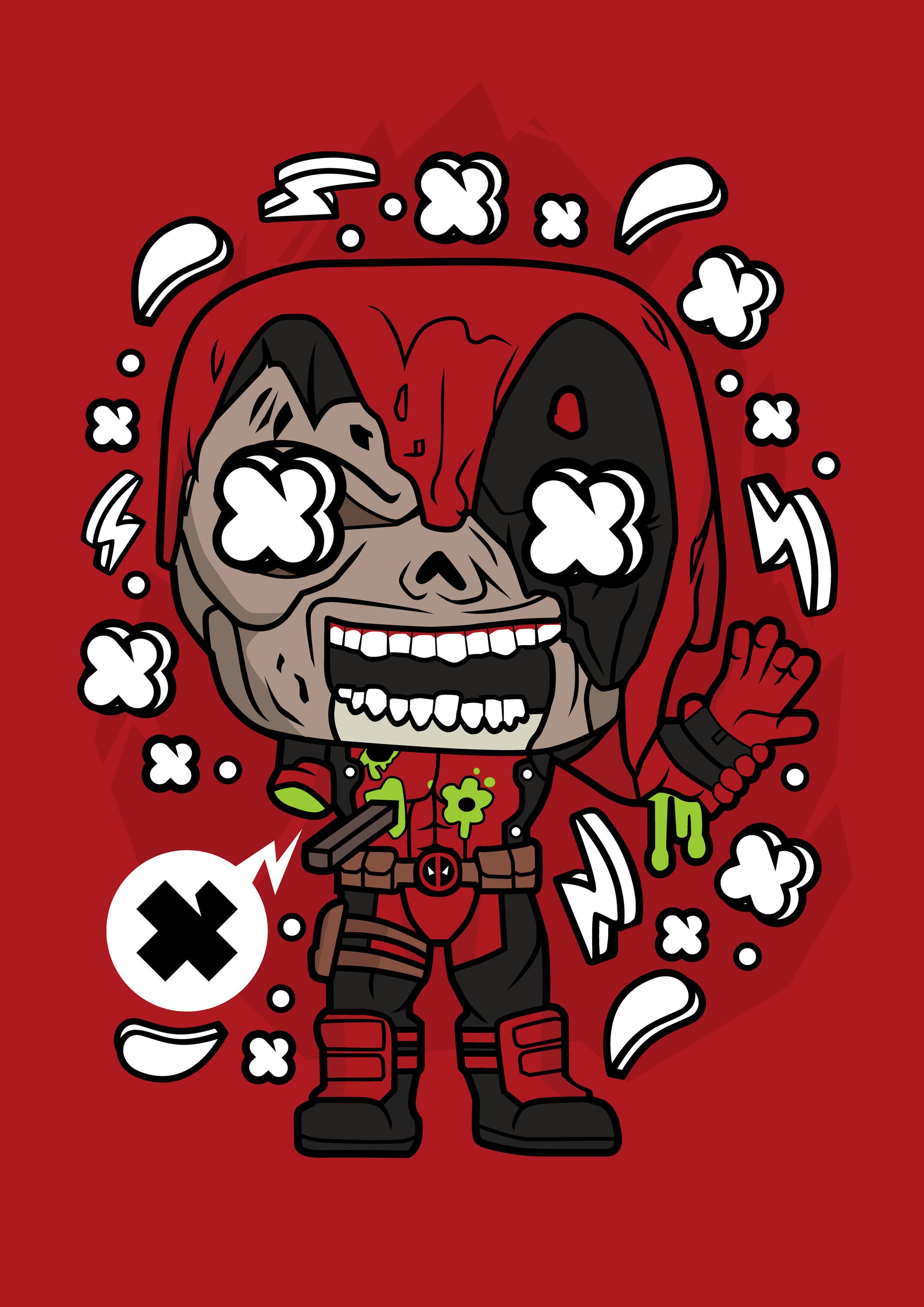 Funko Marvel 073 - cuadro decorativo en canvas