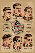 Barbería 101 - Cuadro canvas Canvaradas