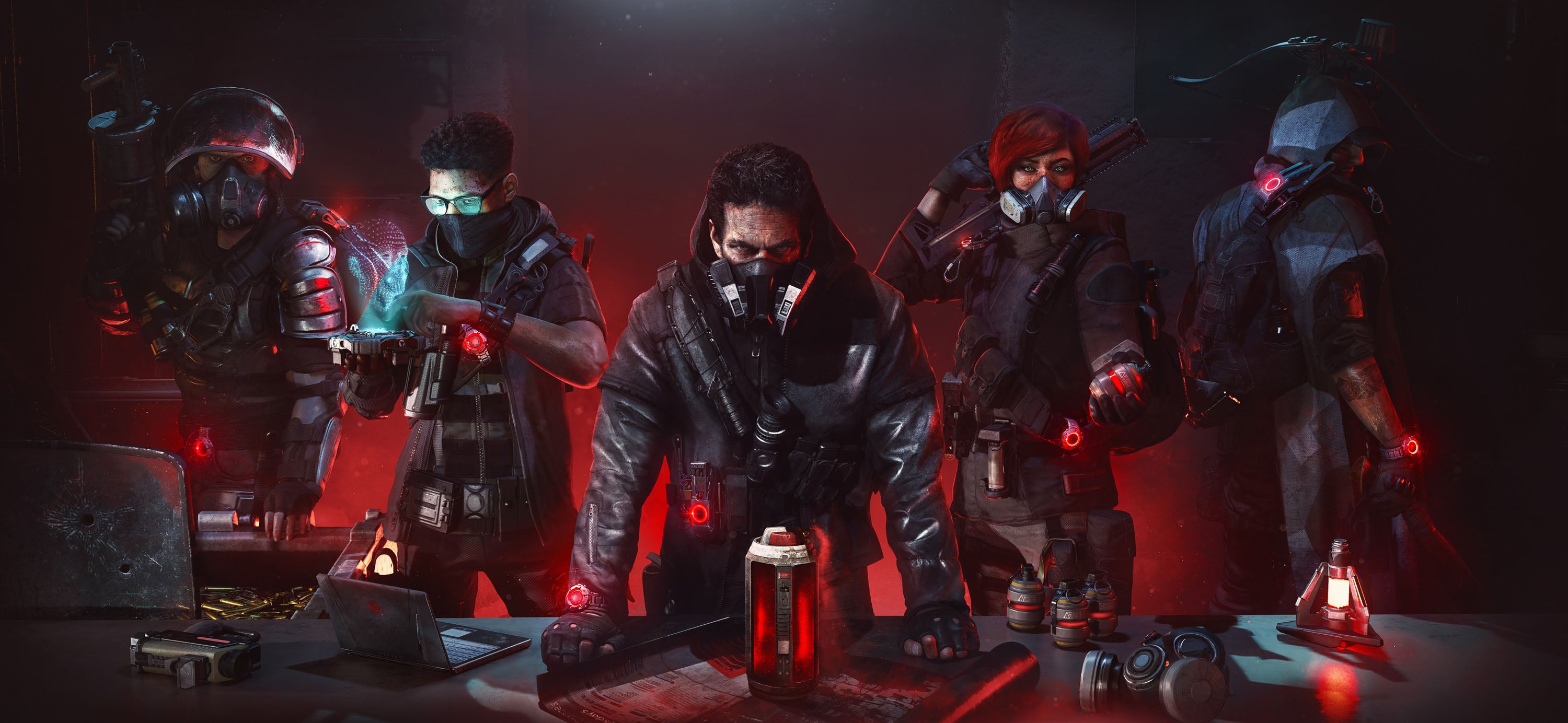 The Division 003 - cuadro gamer decorativo en canvas