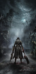 Bloodborne 001 - cuadro gamer decorativo en canvas