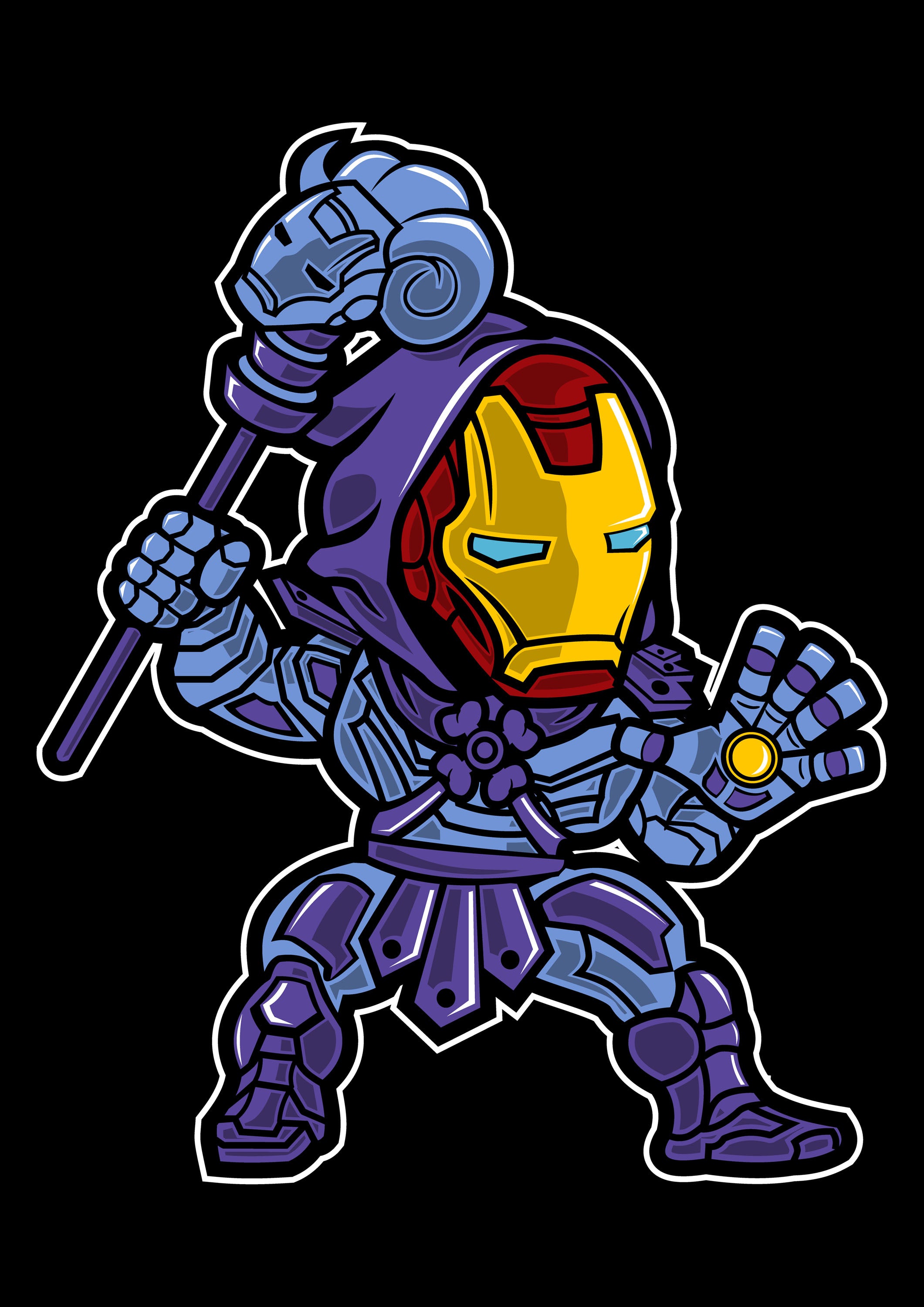 Funko Marvel 092 - cuadro decorativo en canvas