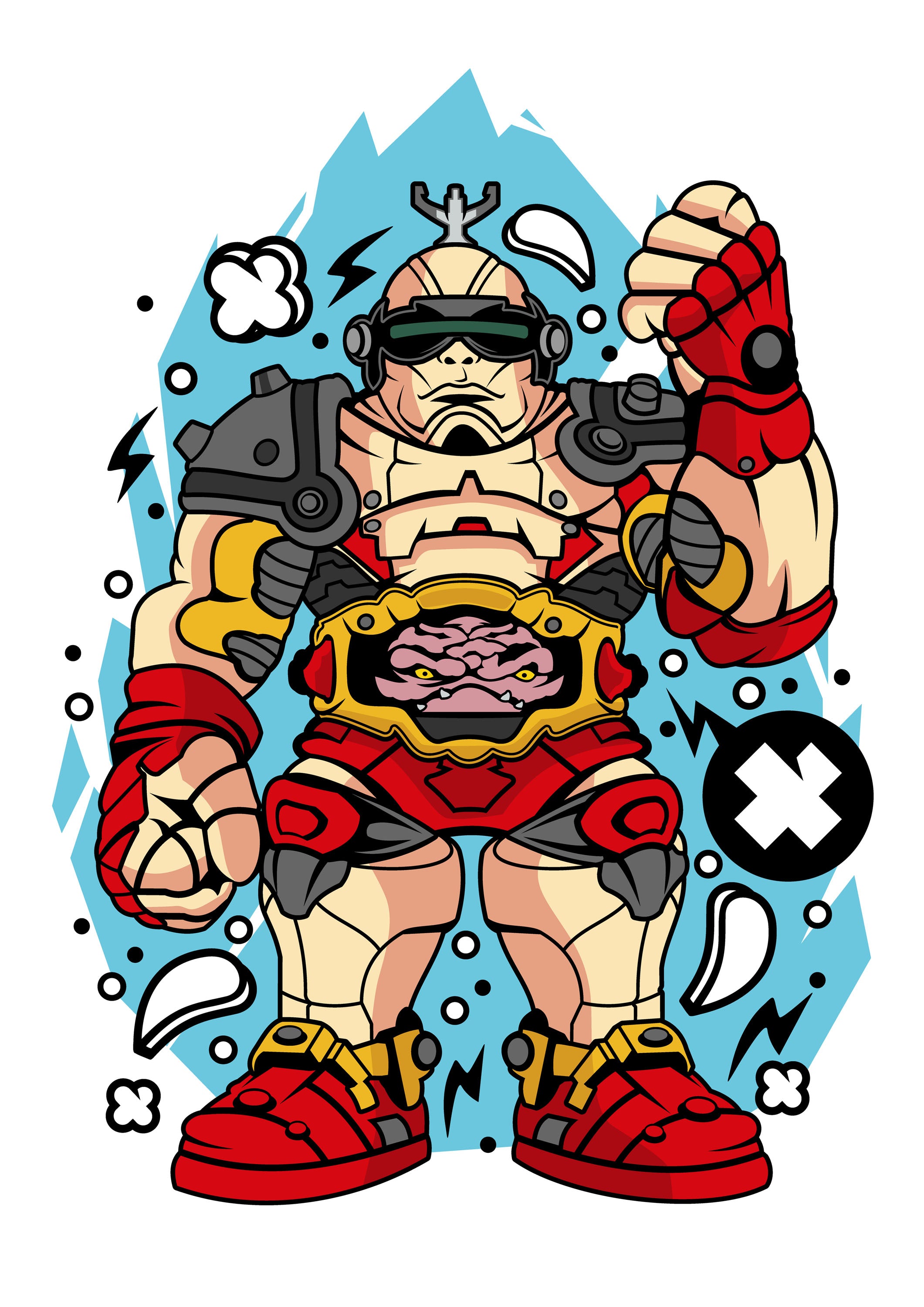 Funko Personajes 027 - cuadro decorativo en canvas