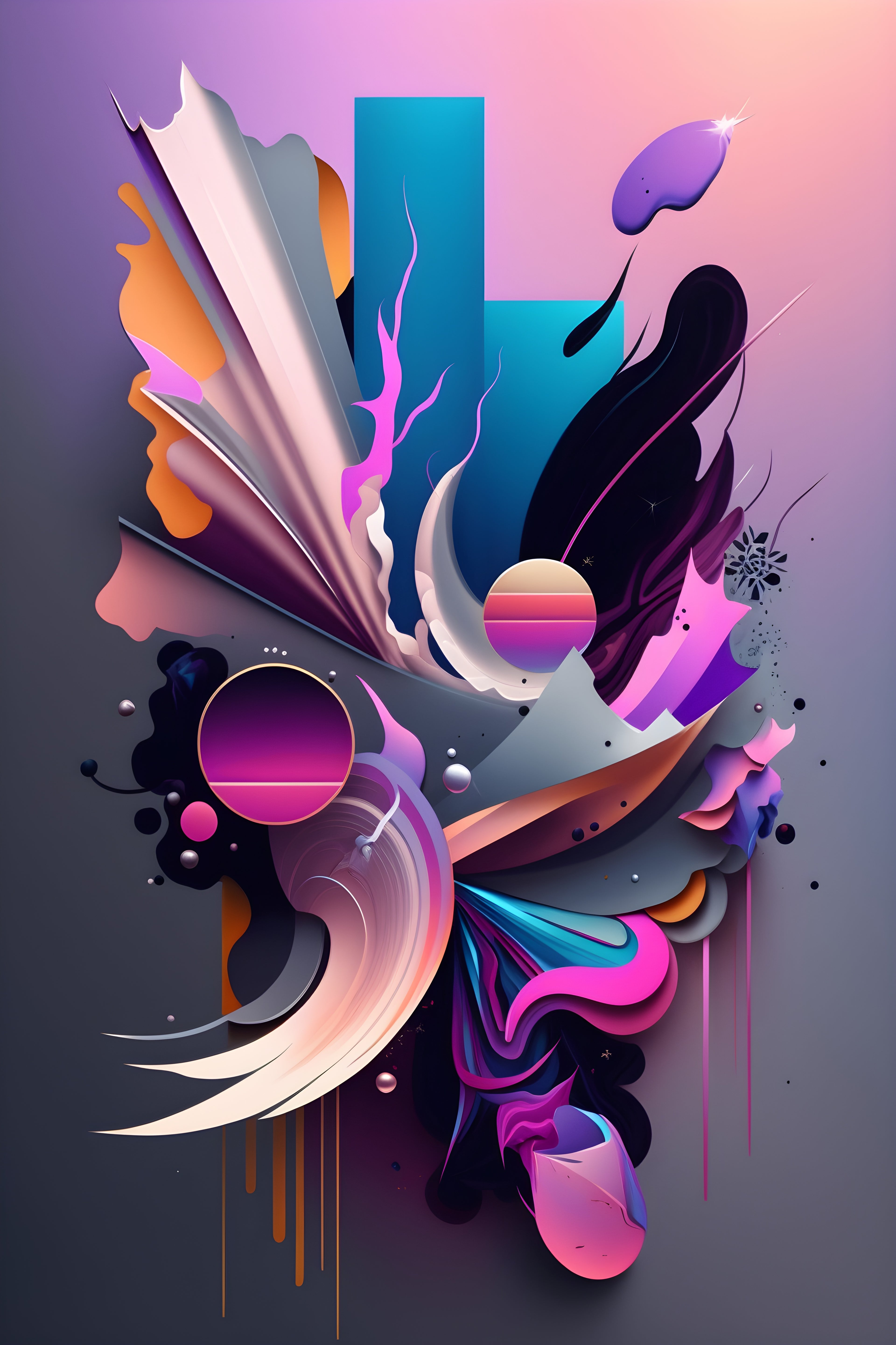 Canvas abstracto 3d 030 - Canvaradas