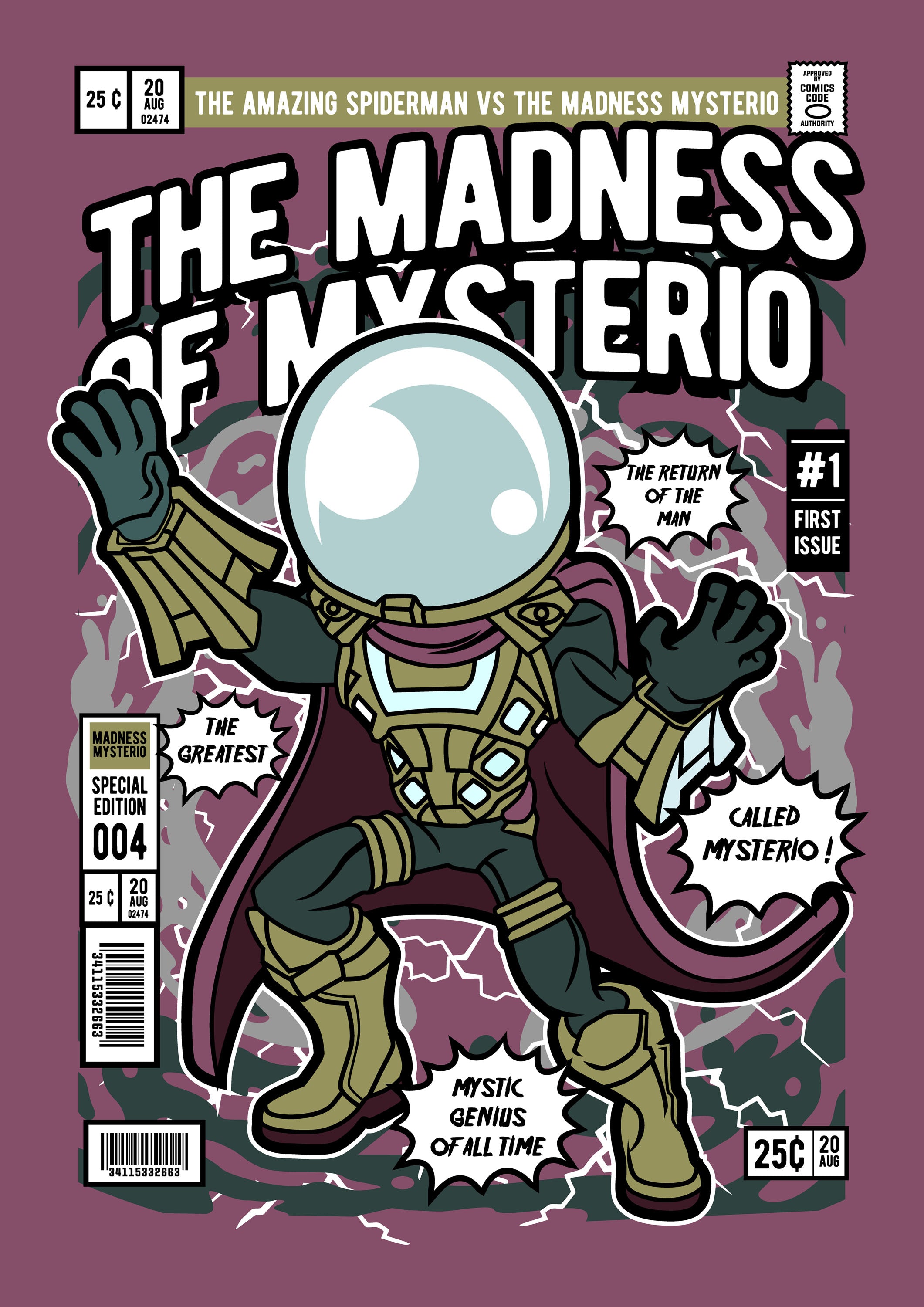 Funko Marvel 032 - cuadro decorativo en canvas
