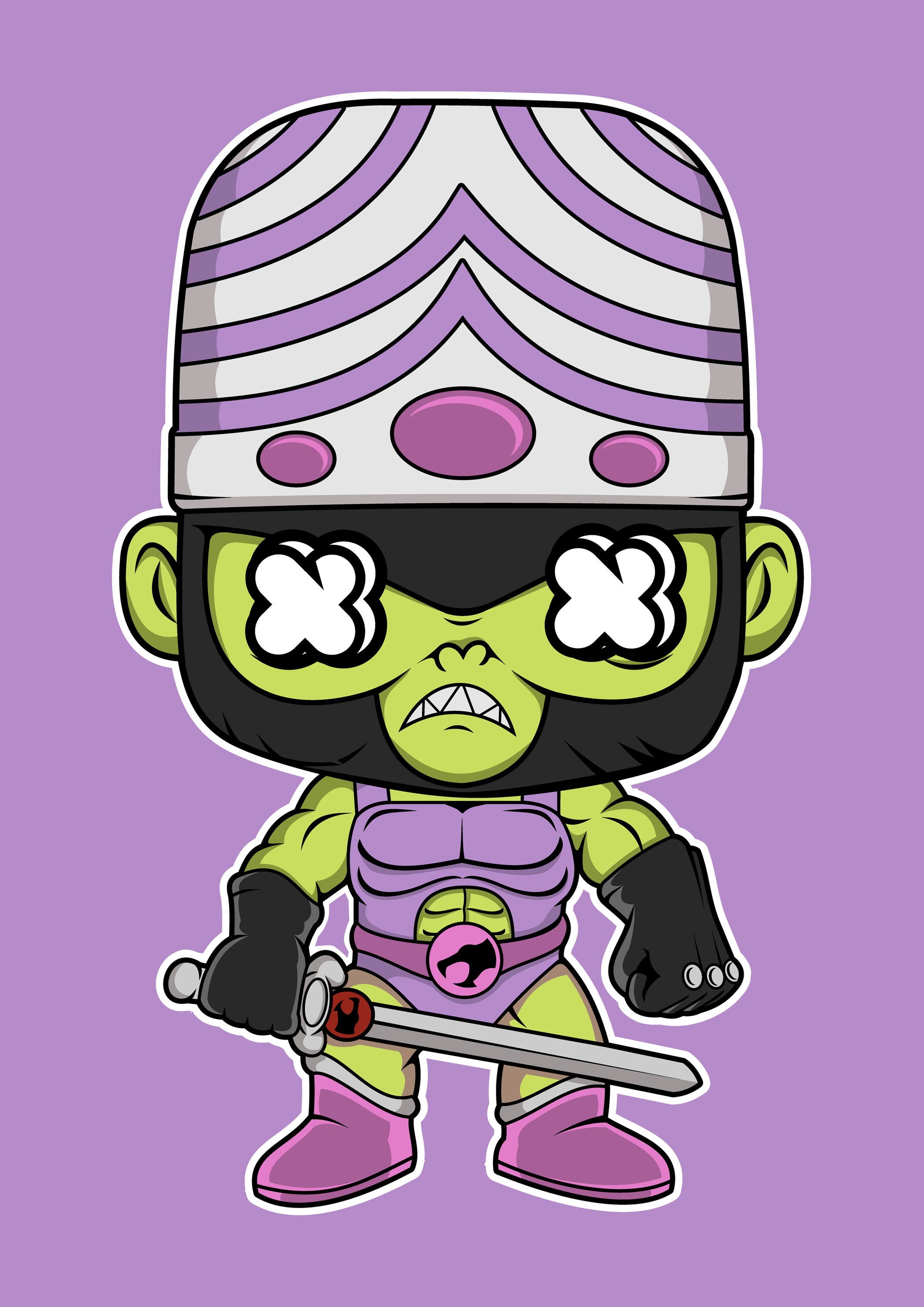 Funko Caricaturas 042 - cuadro decorativo en canvas