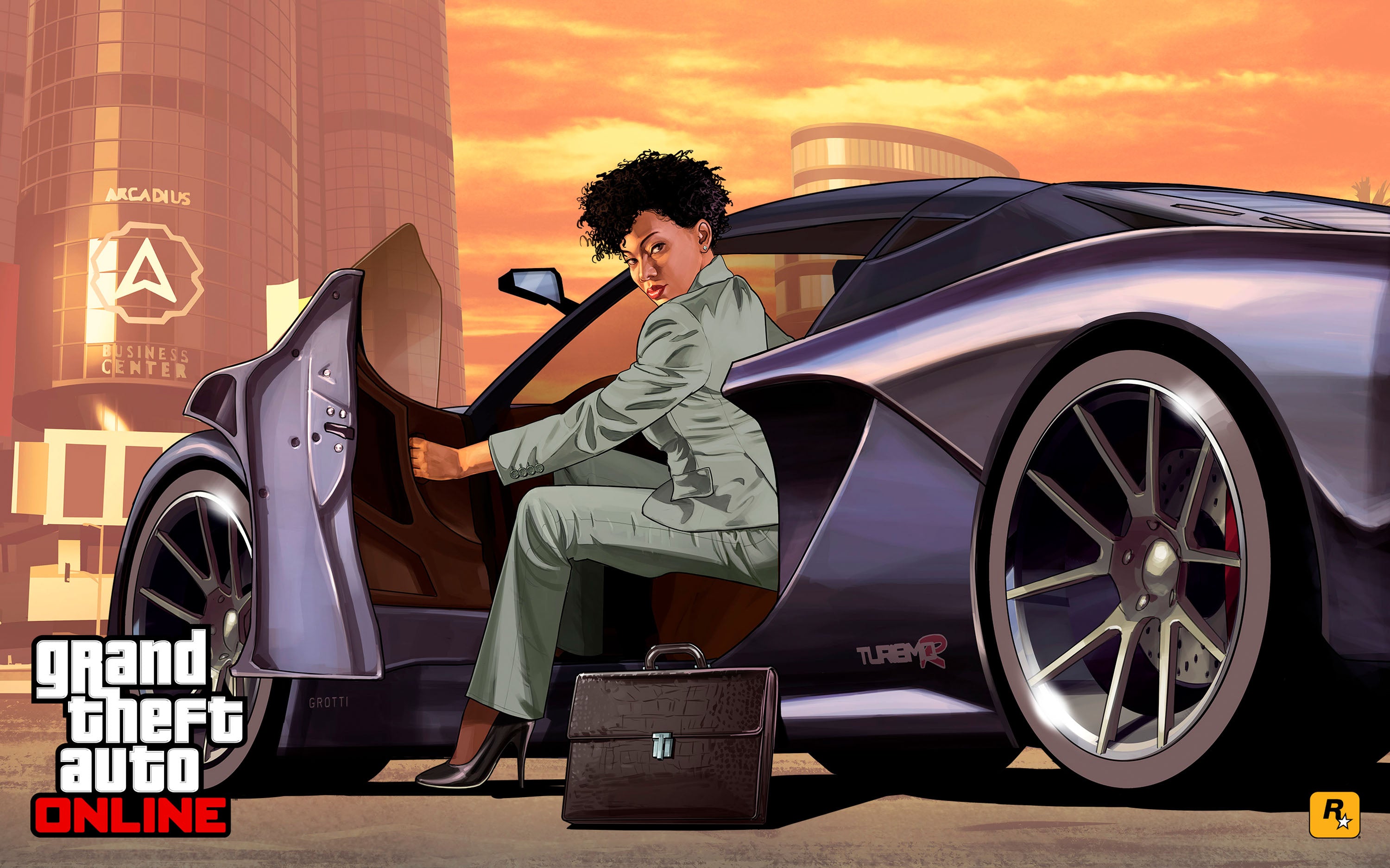 Grand Theft Auto 026 - cuadro gamer decorativo en canvas