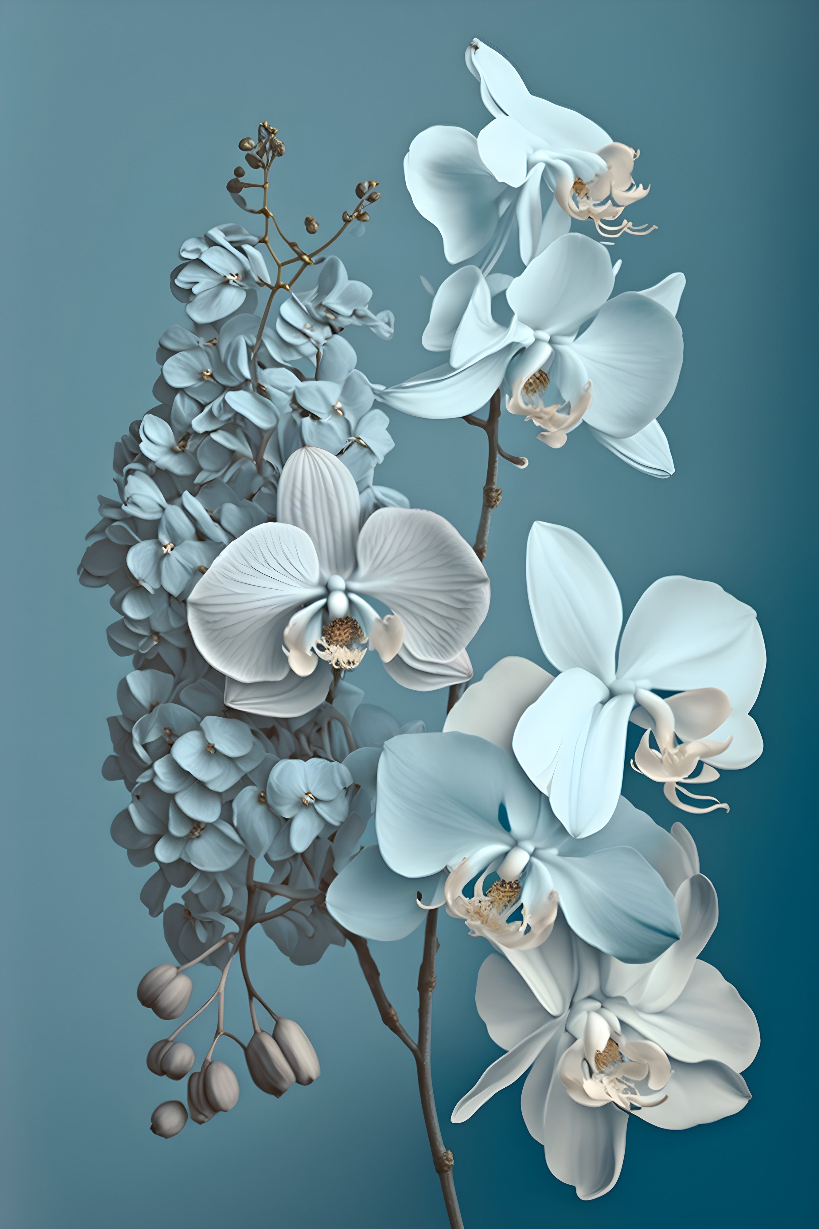 Flores 228 - Cuadro canvas Canvaradas