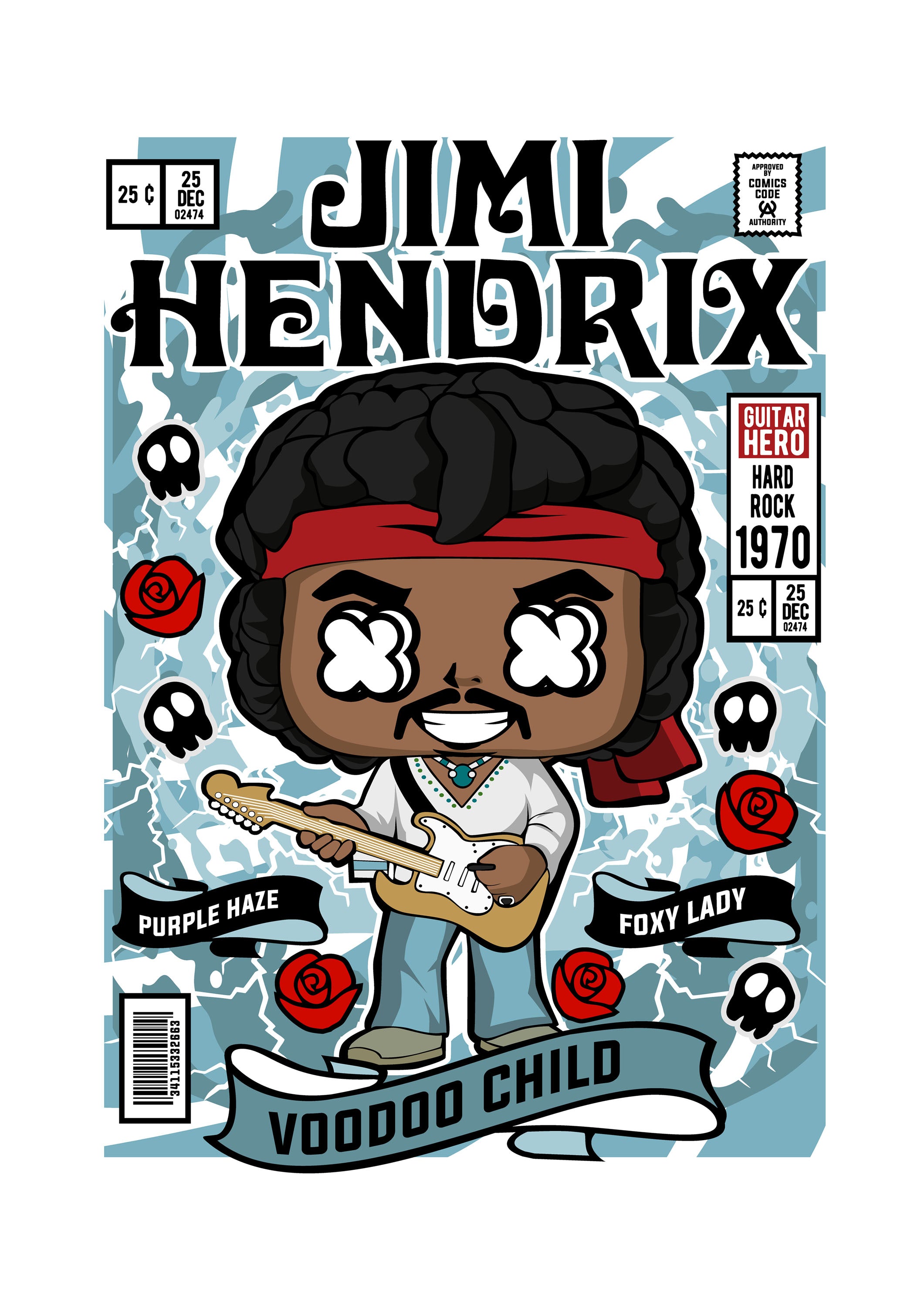 Funko Rock 033 - cuadro decorativo en canvas