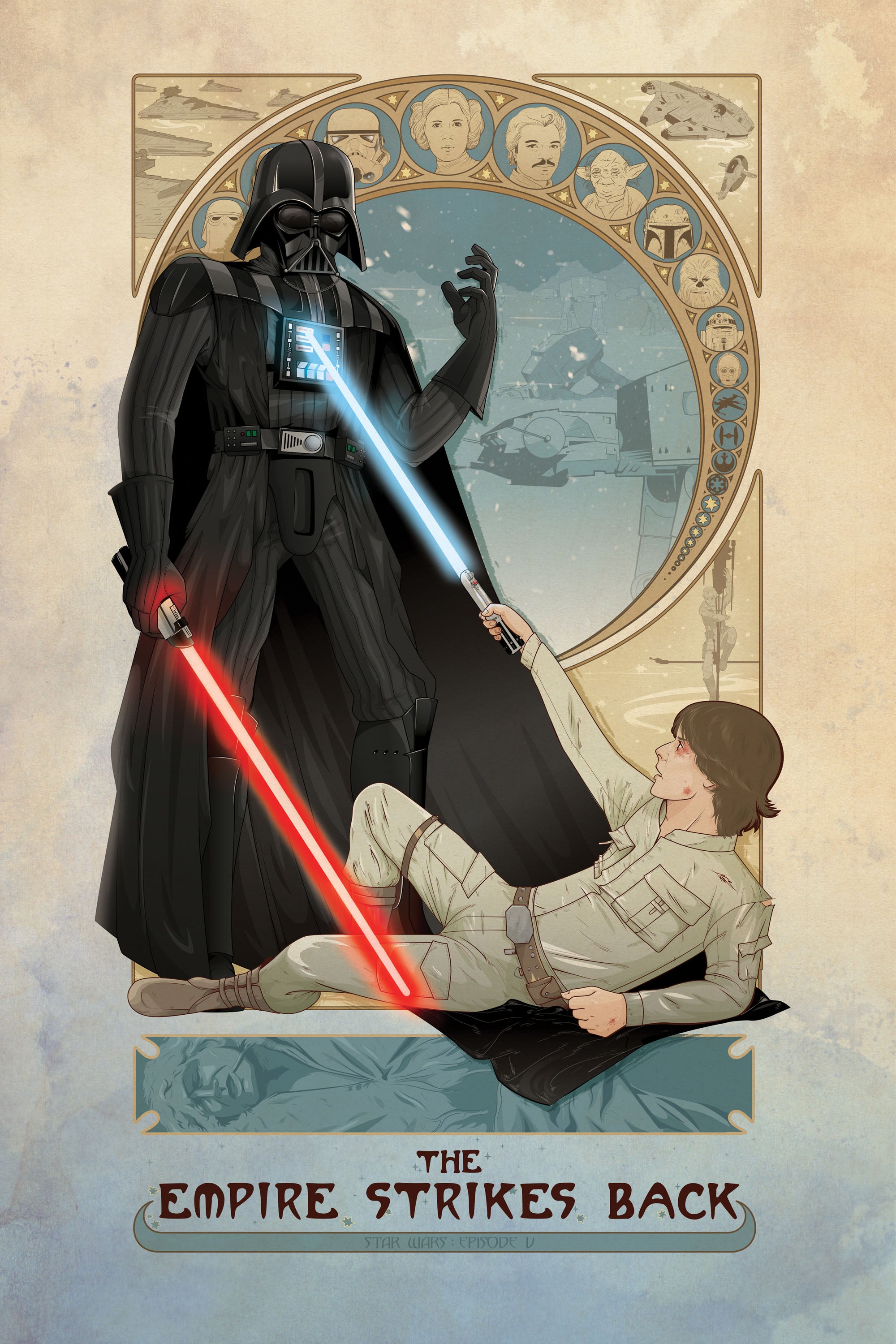 Star Wars 055 - cuadro decorativo en canvas