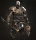 God of War 003 - cuadro gamer decorativo en canvas