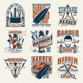 Barbería 020 - Cuadro canvas Canvaradas