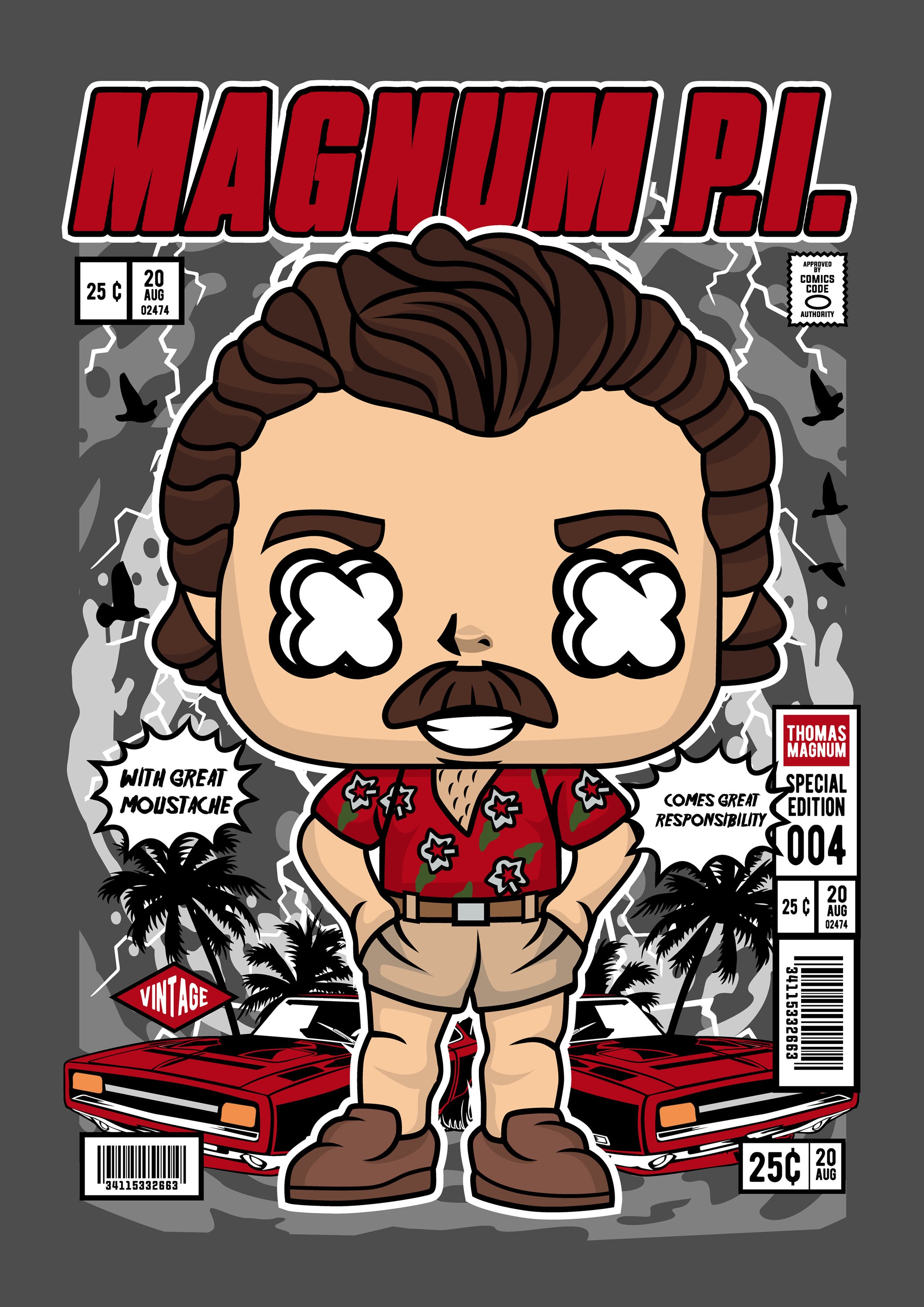 Funko Series 008 - cuadro decorativo en canvas