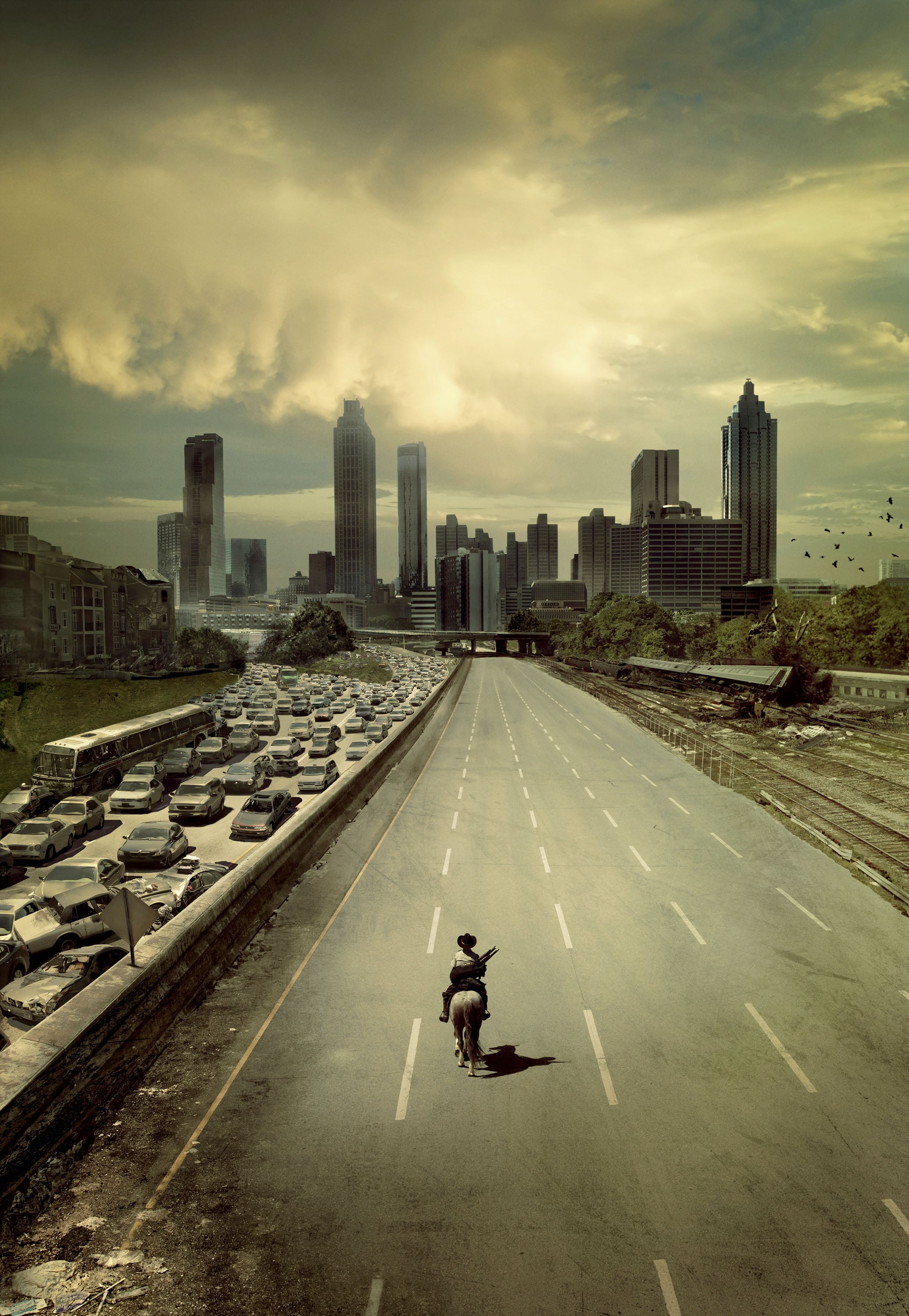 The Walking Dead 006 - cuadro decorativo en canvas