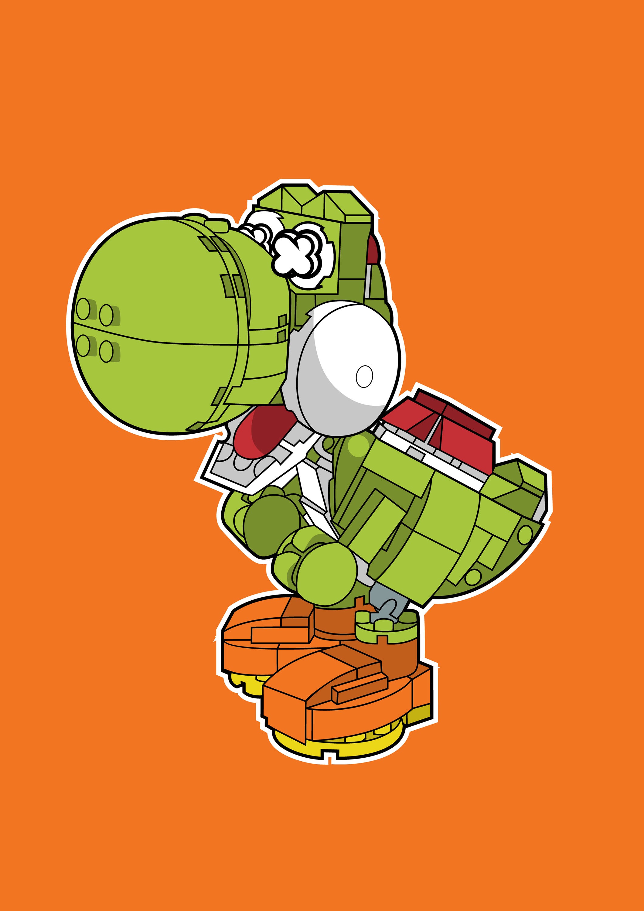 Funko Lego 021 - cuadro decorativo en canvas