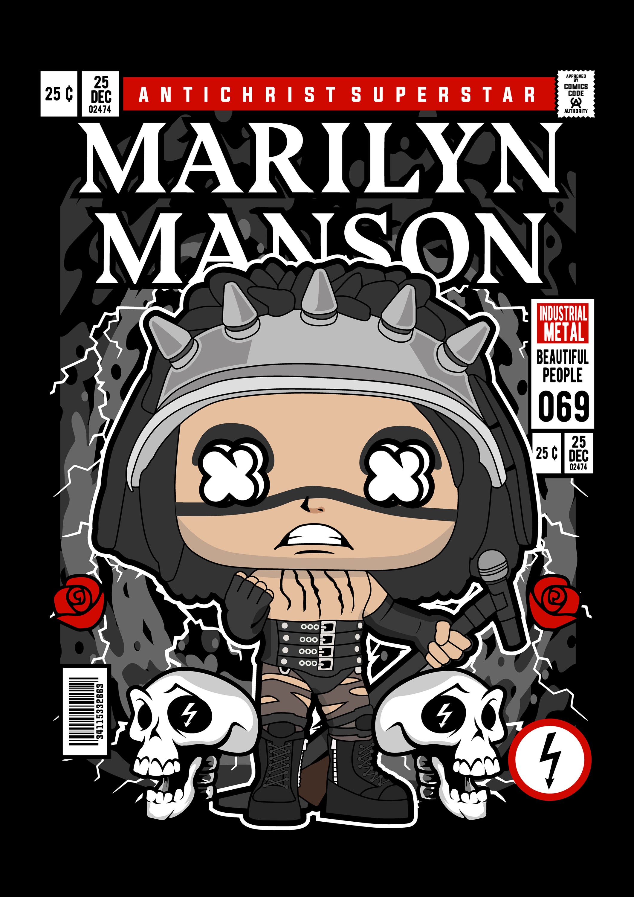 Funko Rock 042 - cuadro decorativo en canvas