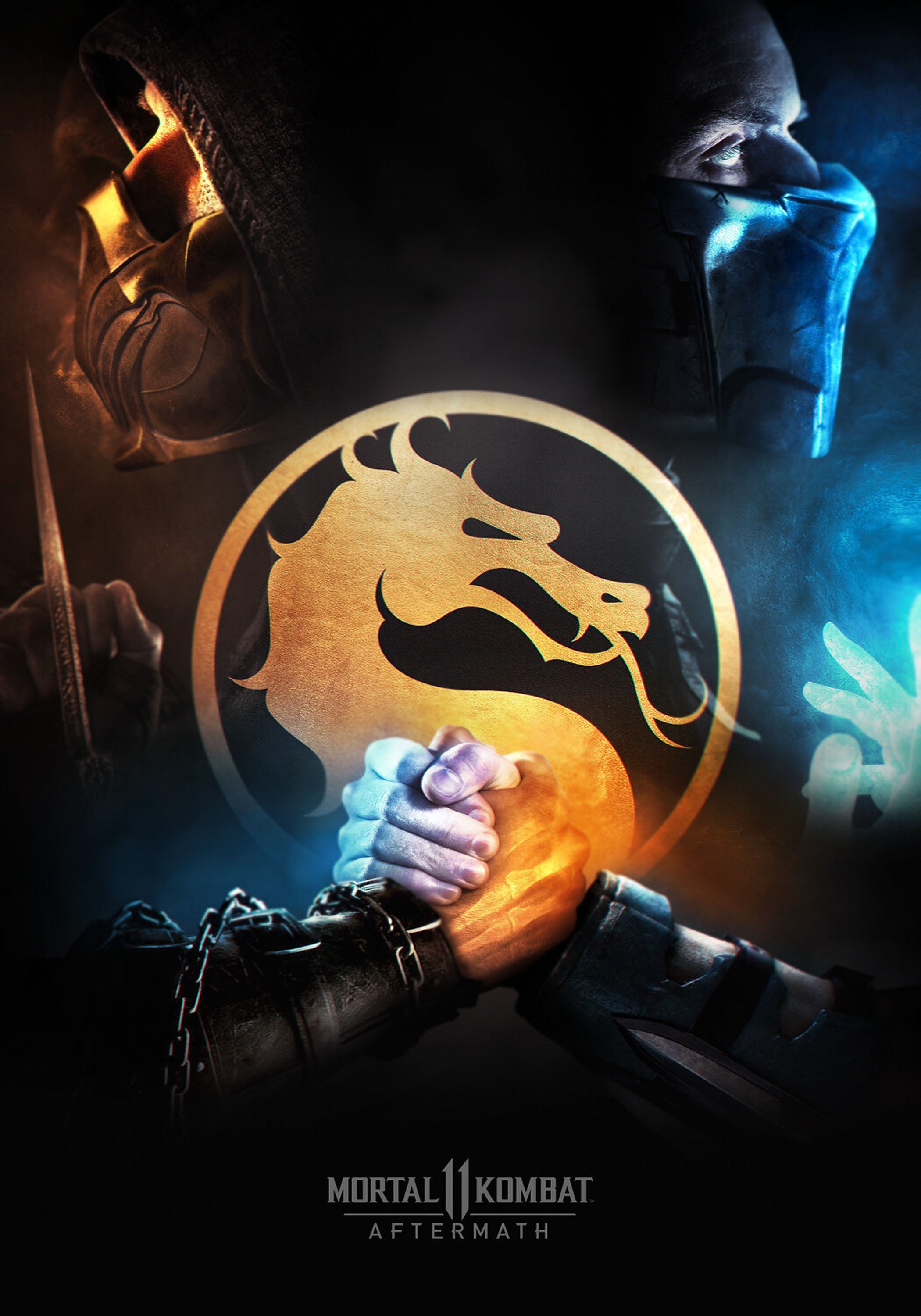Mortal Kombat 015 - cuadro gamer decorativo en canvas