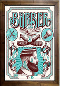 Barbería 035 - Cuadro canvas Canvaradas