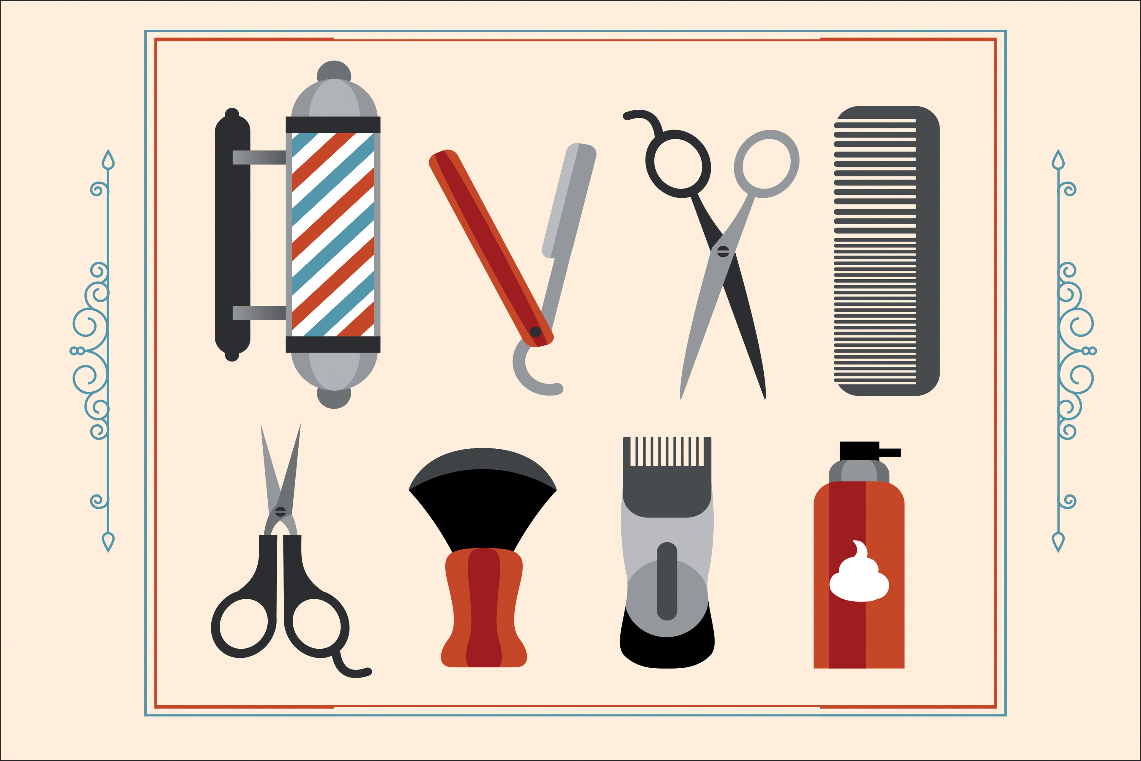 Barbería 118 - Cuadro canvas Canvaradas