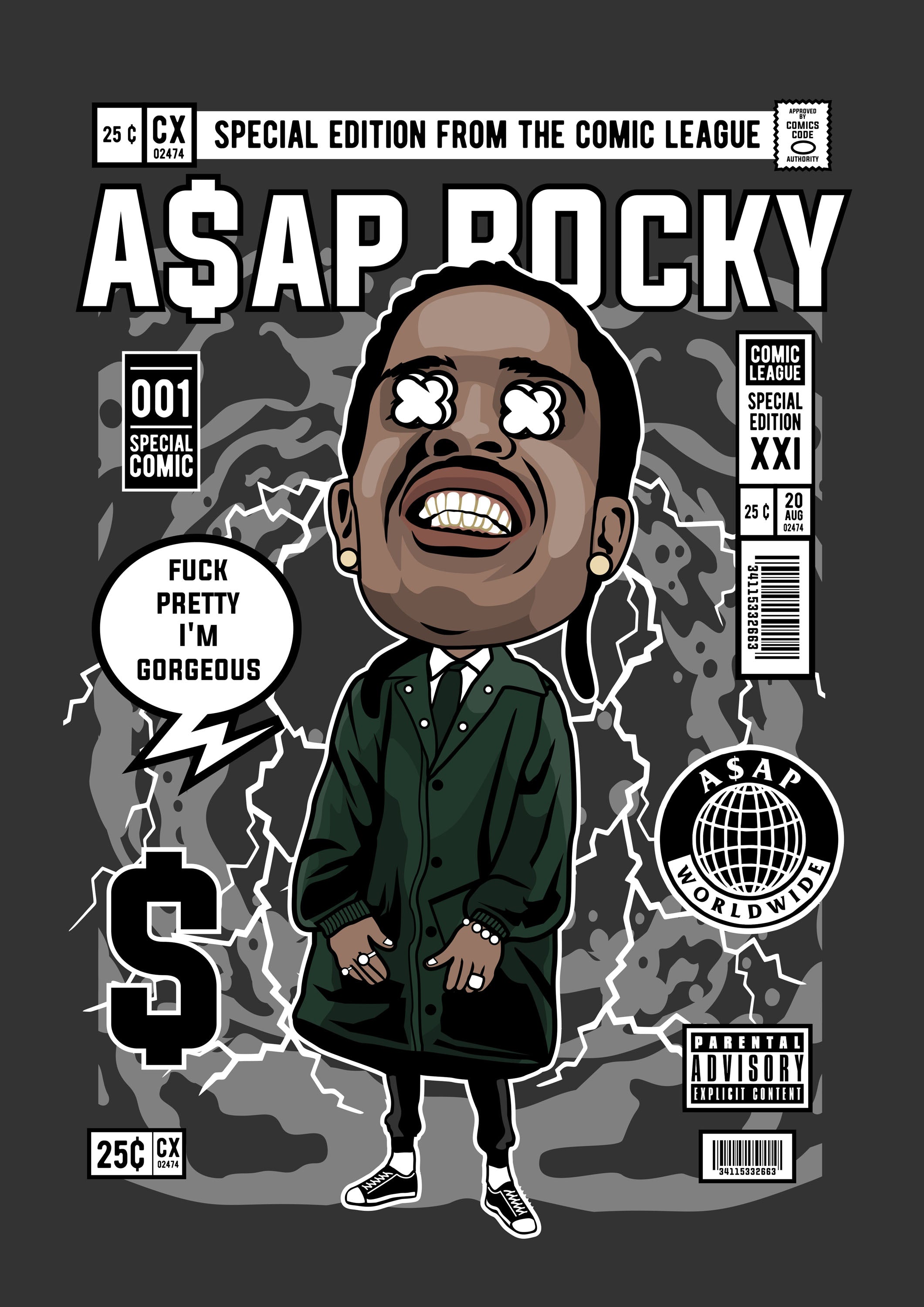 Funko Música 007 - cuadro decorativo en canvas