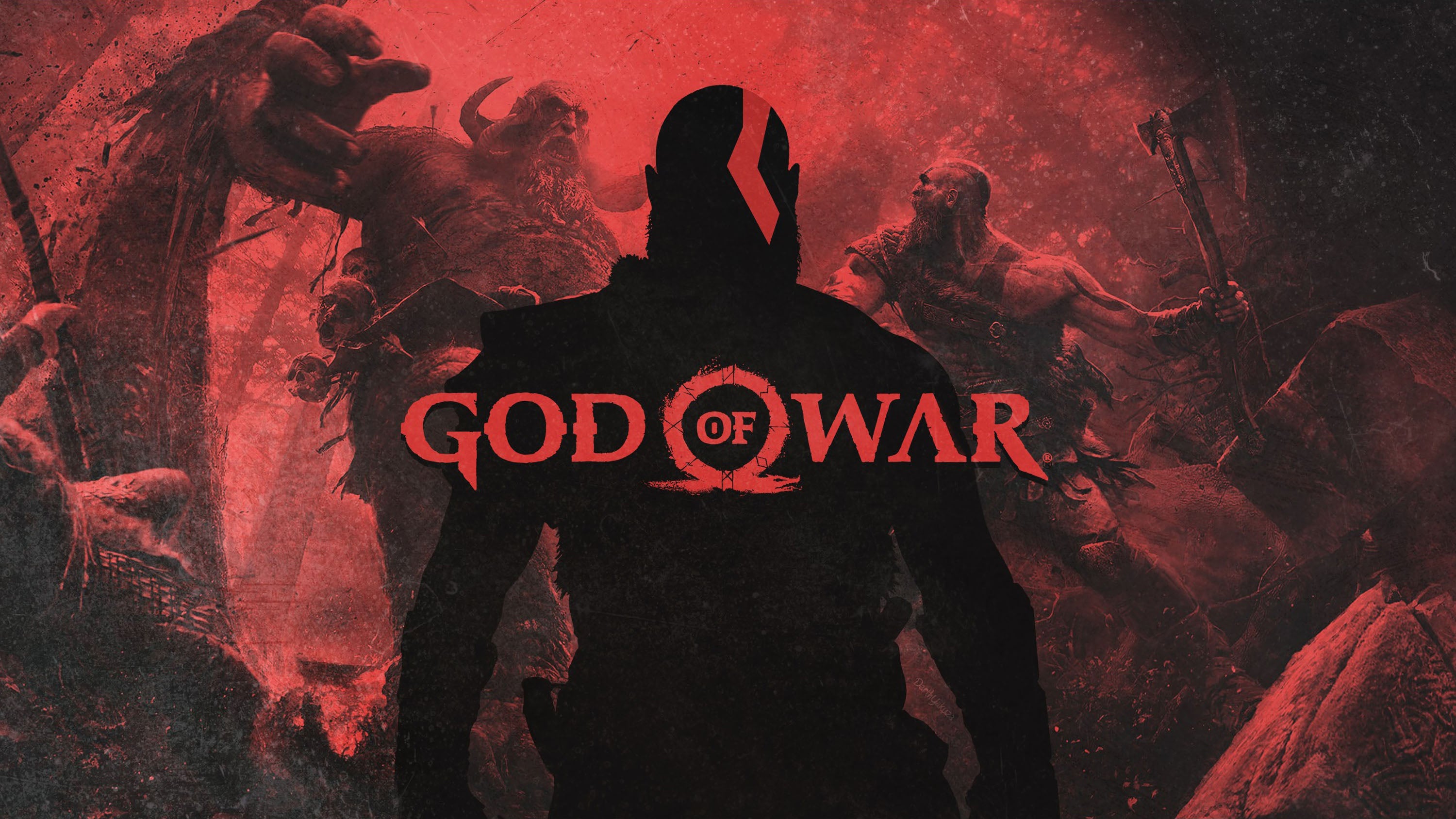 God of War 031 - cuadro gamer decorativo en canvas