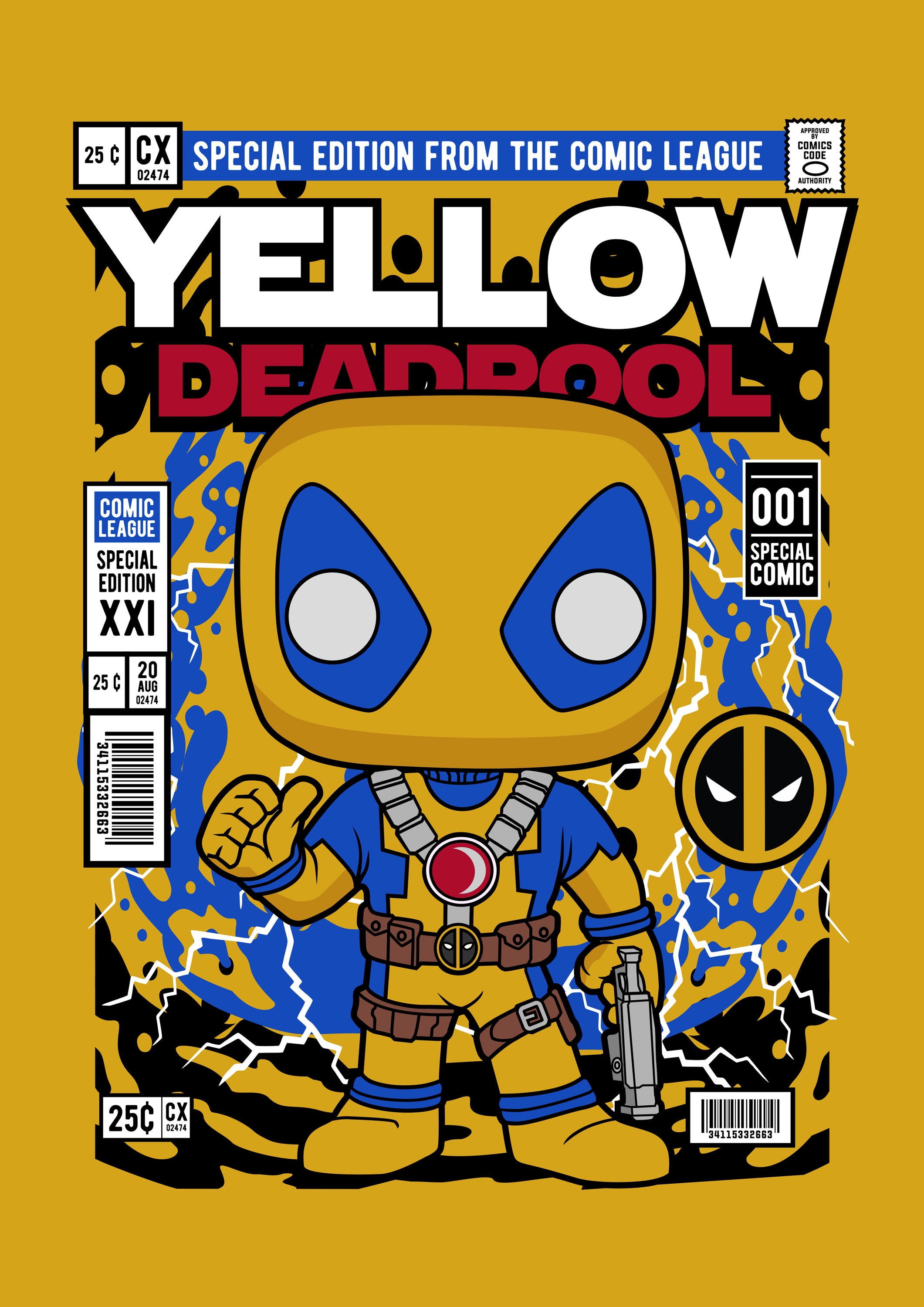 Funko Marvel 022 - cuadro decorativo en canvas
