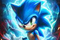 Sonic 032 - cuadro gamer decorativo en canvas