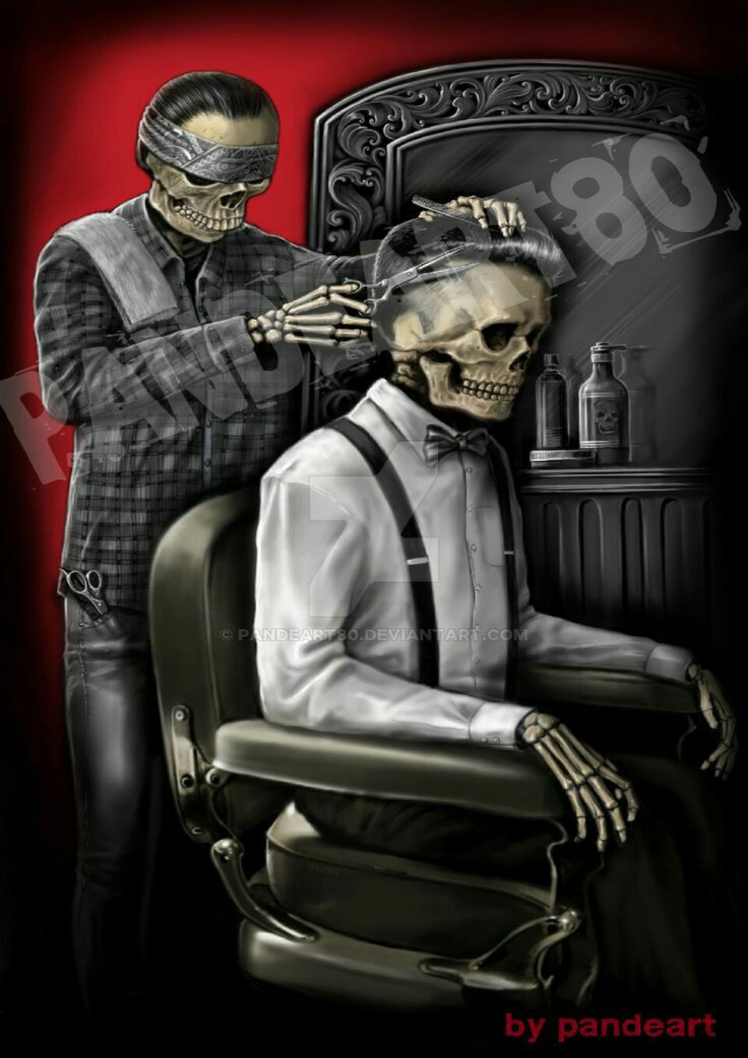Barbería 066 - Cuadro canvas Canvaradas