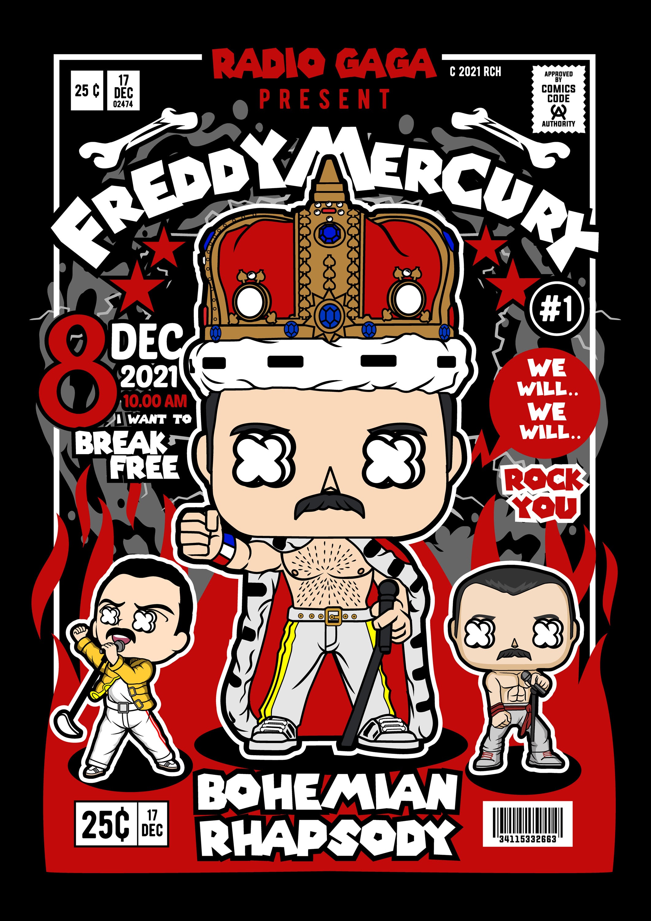 Funko Rock 062 - cuadro decorativo en canvas