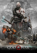God of War 042 - cuadro gamer decorativo en canvas
