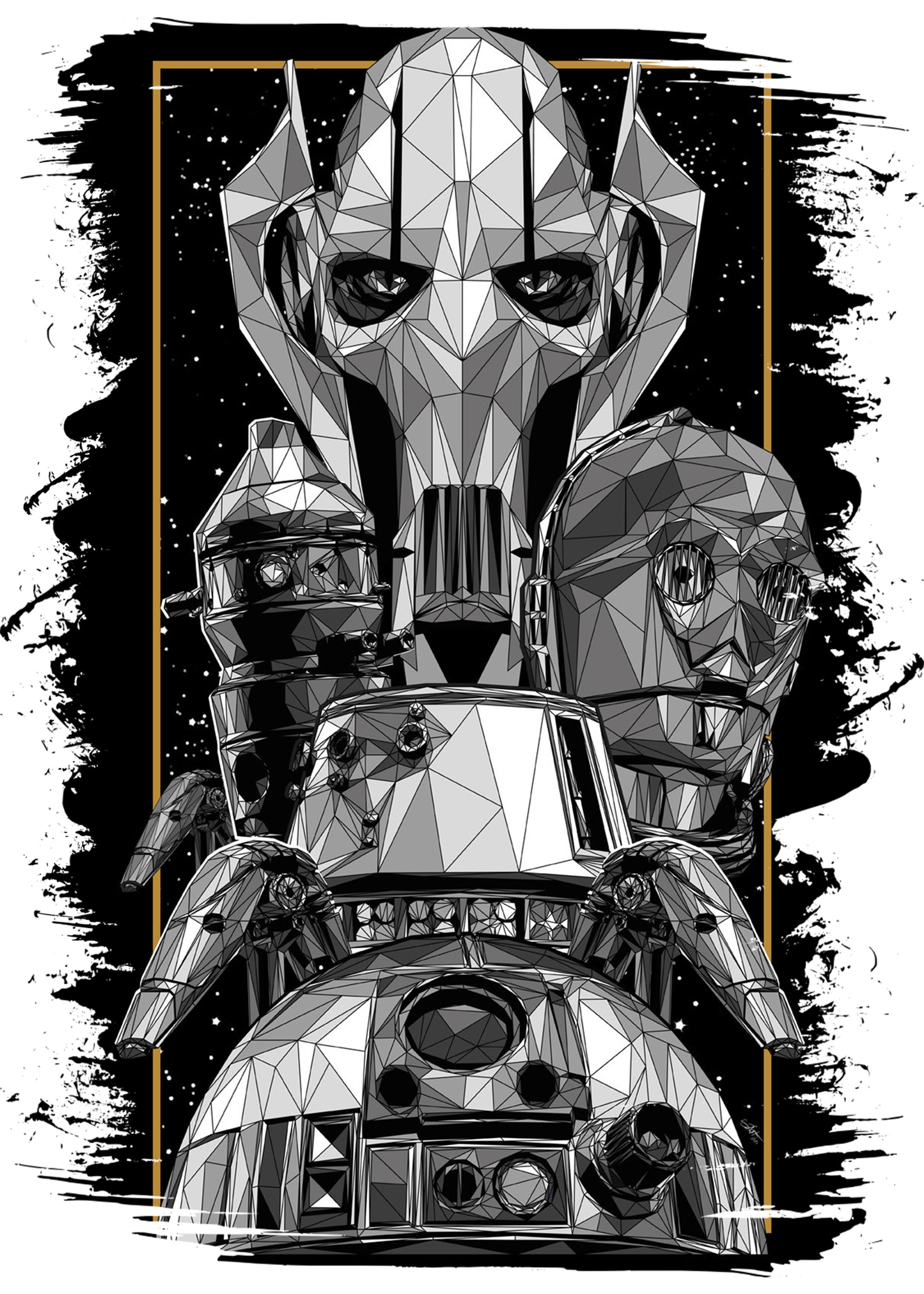 Star Wars 059 - cuadro decorativo en canvas
