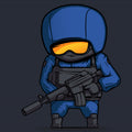 Counter Strike 005 - cuadro gamer decorativo en canvas