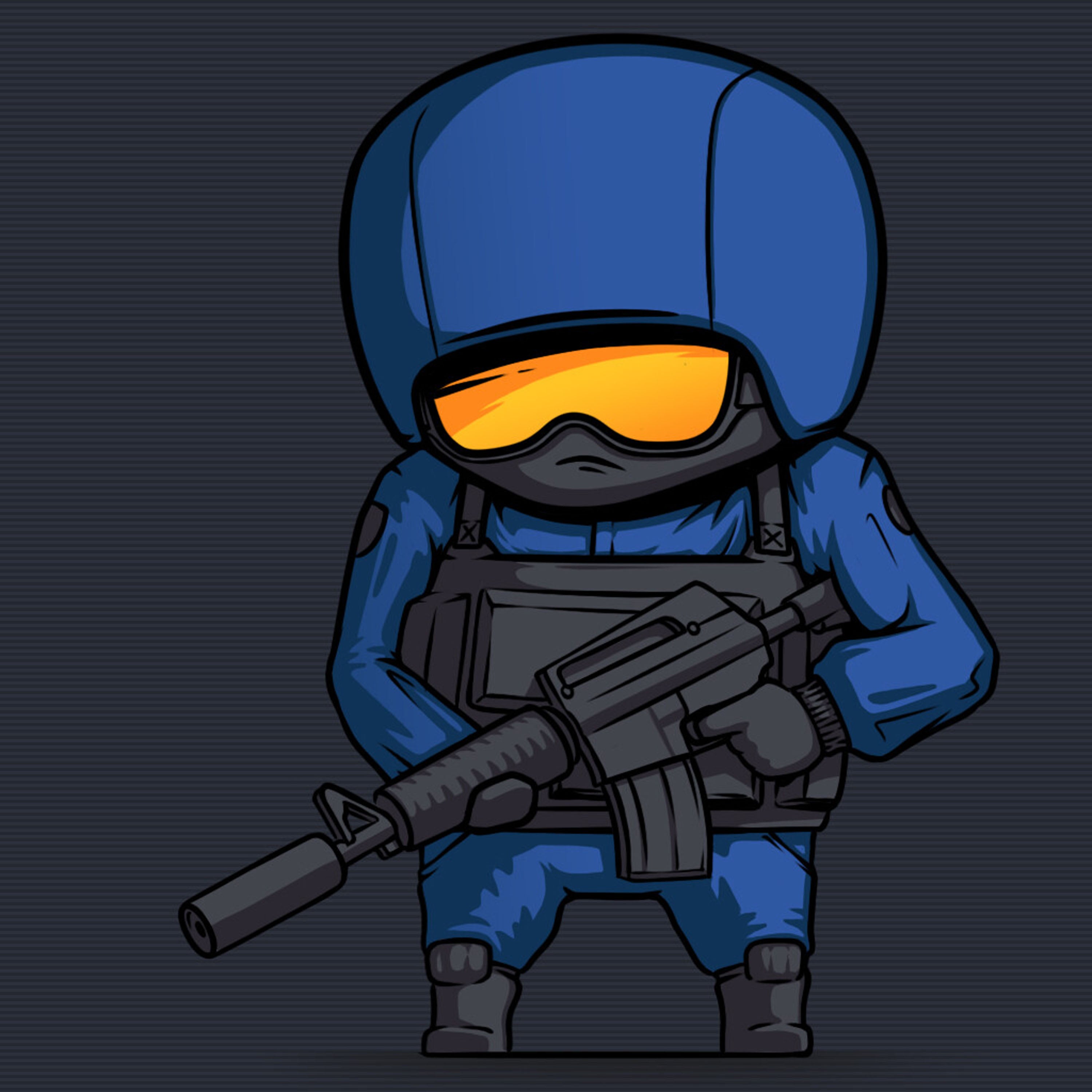 Counter Strike 005 - cuadro gamer decorativo en canvas