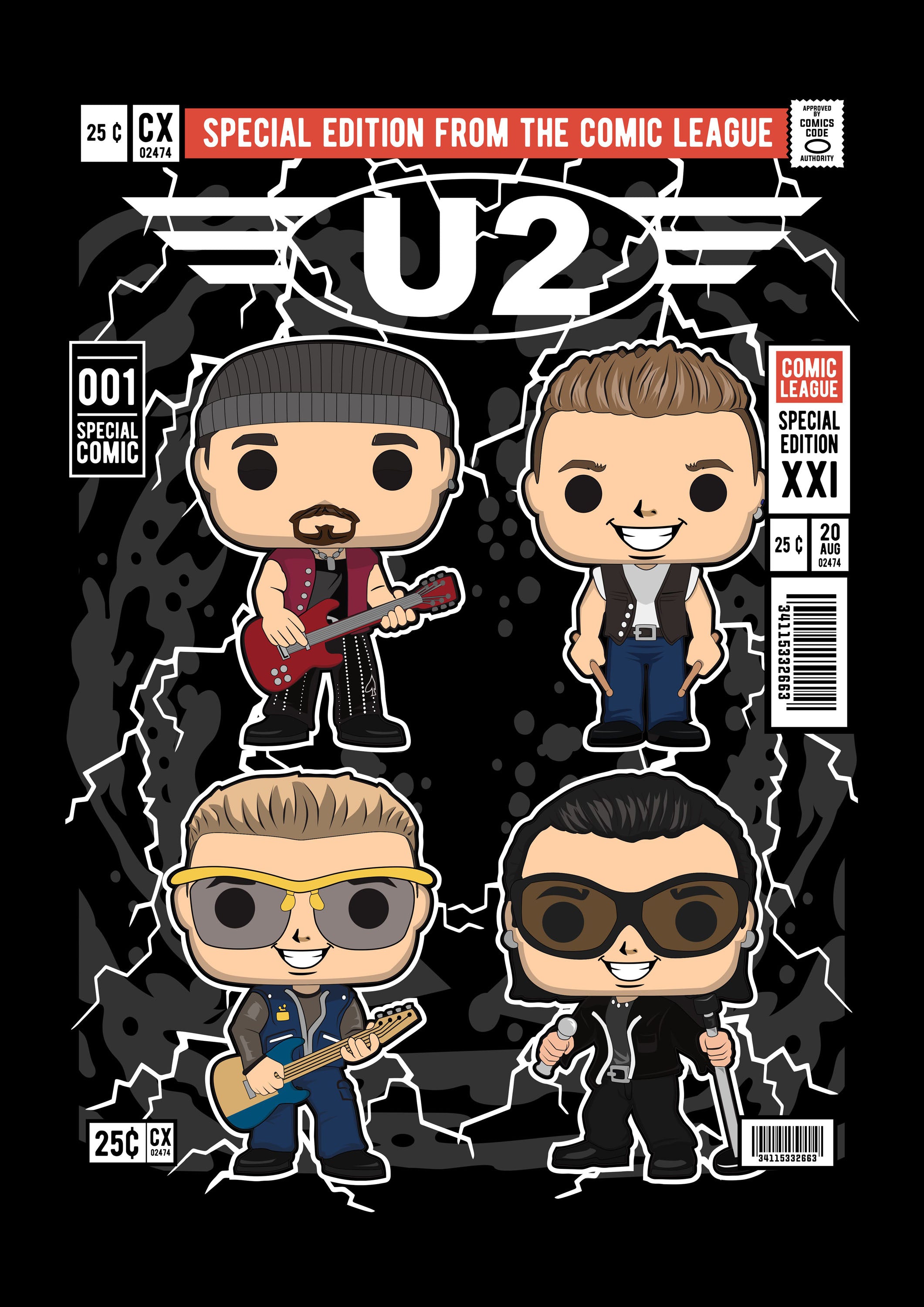 Funko Rock 088 - cuadro decorativo en canvas