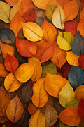 Hojas y follaje 022 - Cuadro canvas Canvaradas