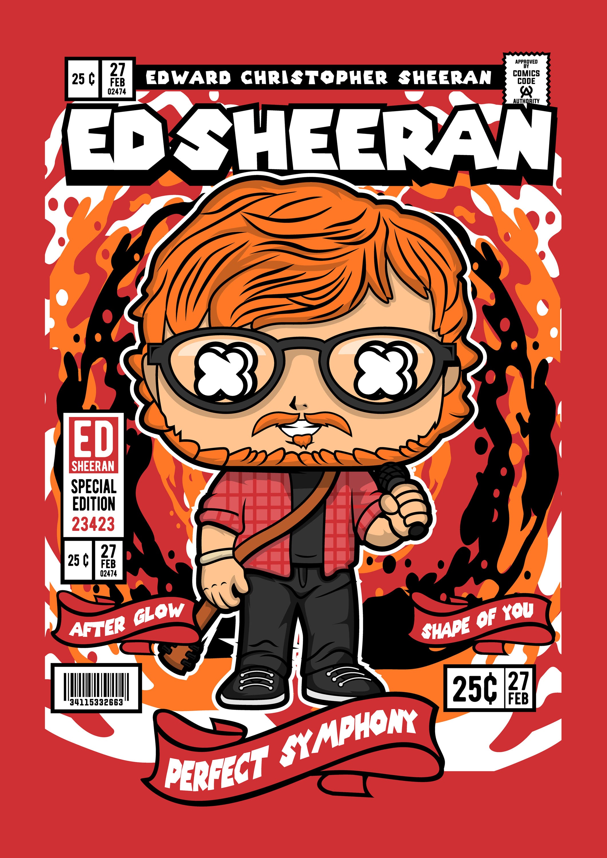 Funko Música 038 - cuadro decorativo en canvas
