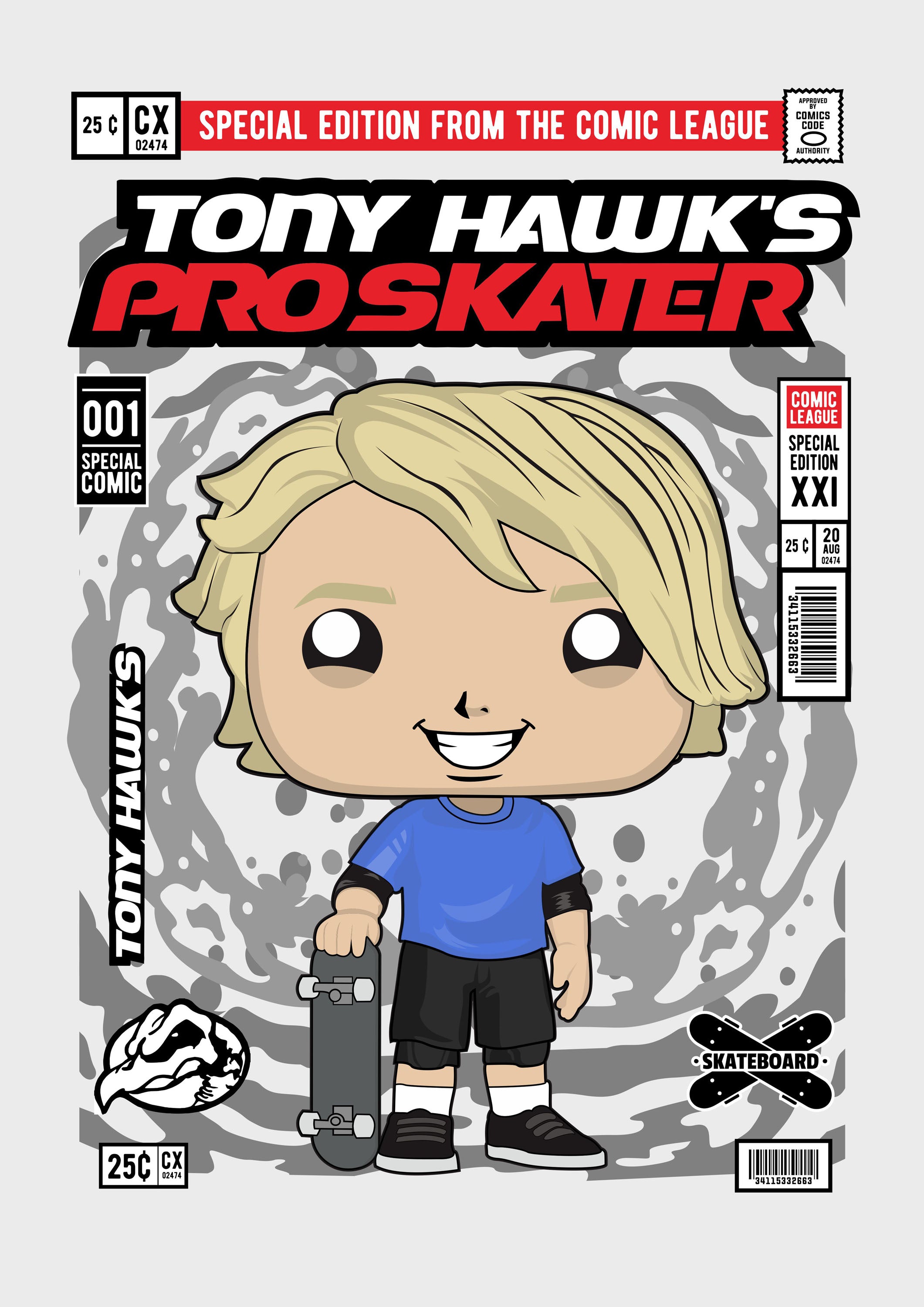 Funko Estrellas Pop 036 - cuadro decorativo en canvas