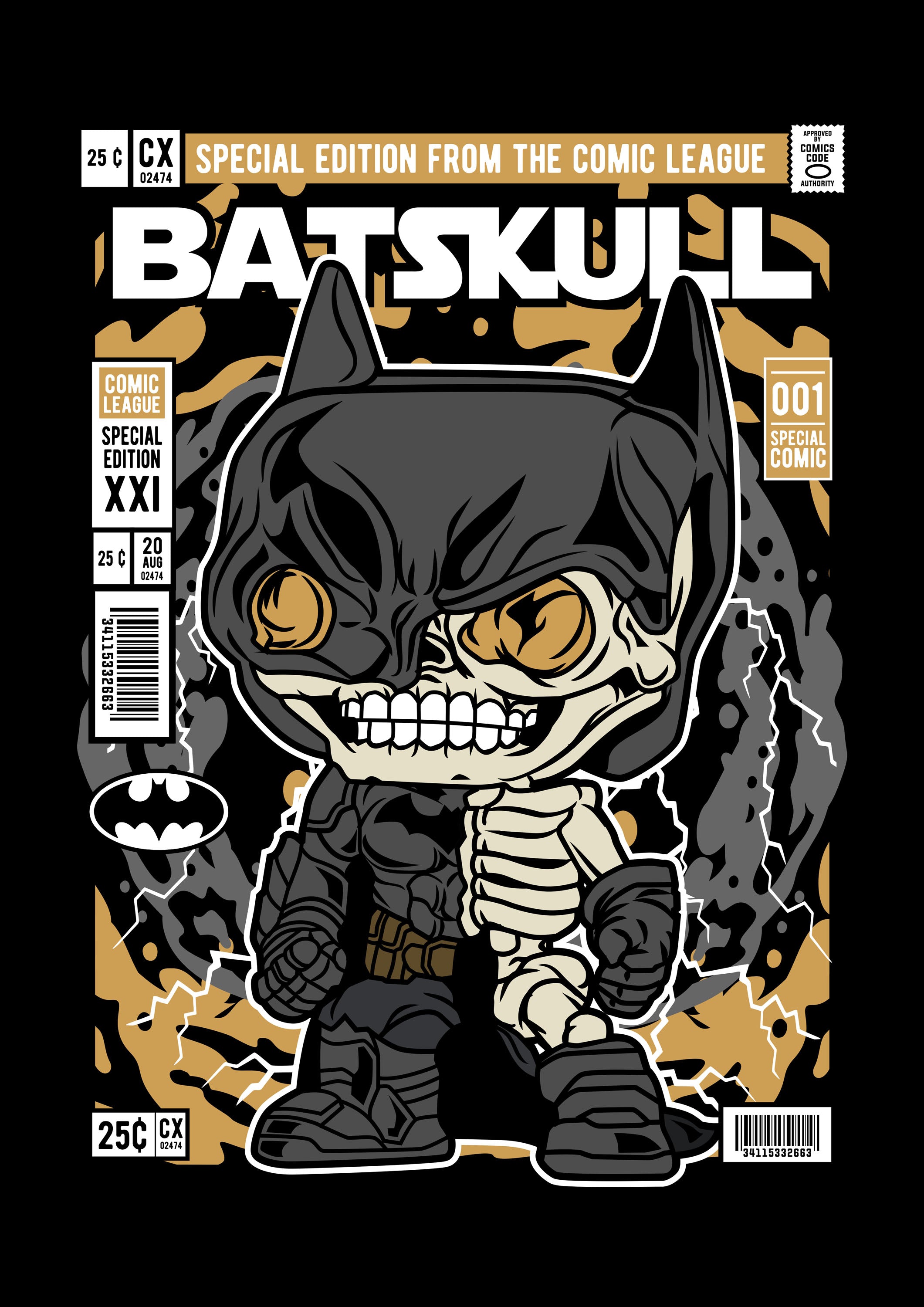 Funko DC Comics 008 - cuadro decorativo en canvas