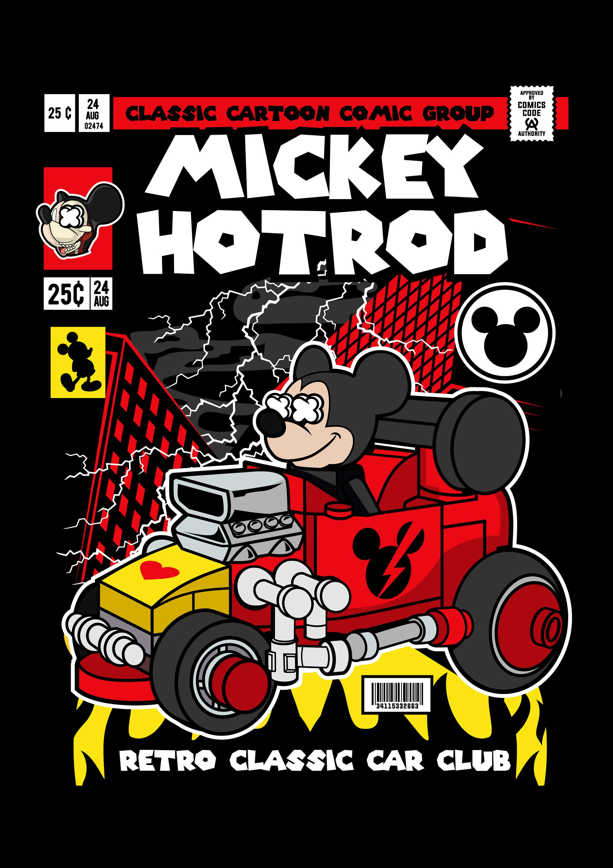 Funko Caricaturas 009 - cuadro decorativo en canvas