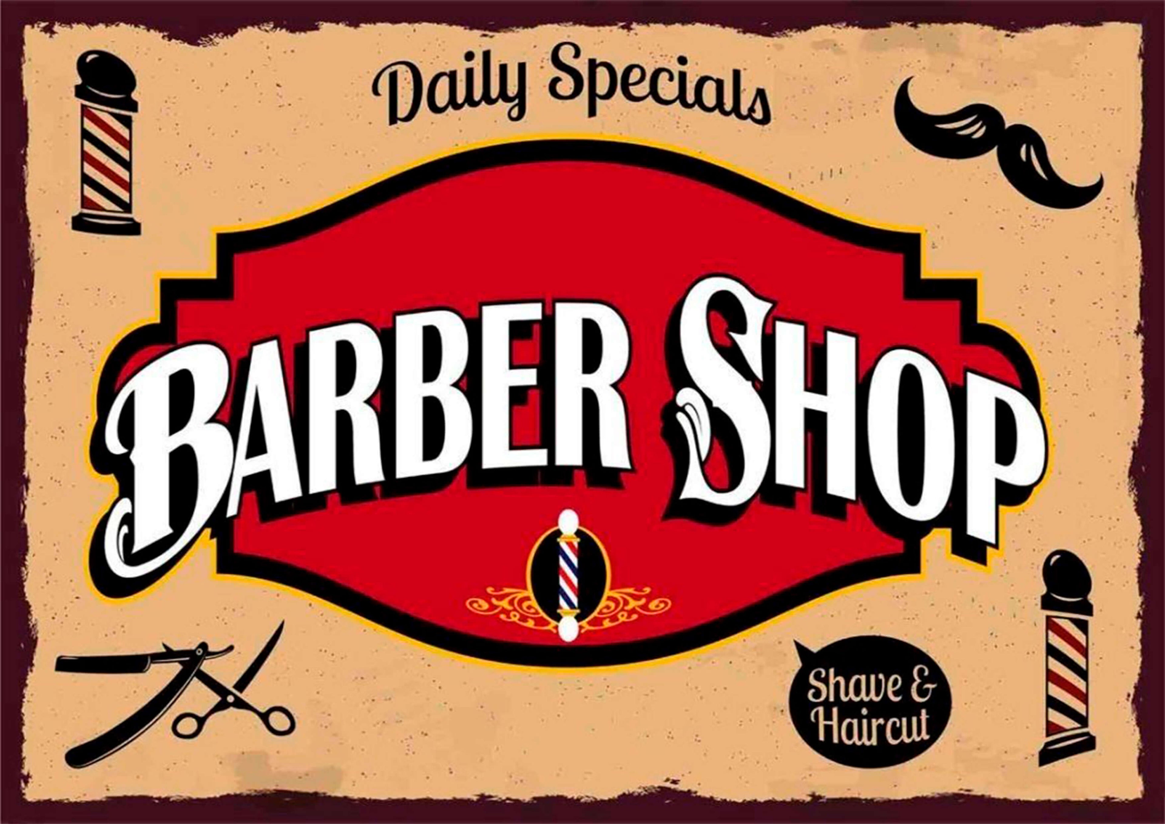 Barbería 077 - Cuadro canvas Canvaradas