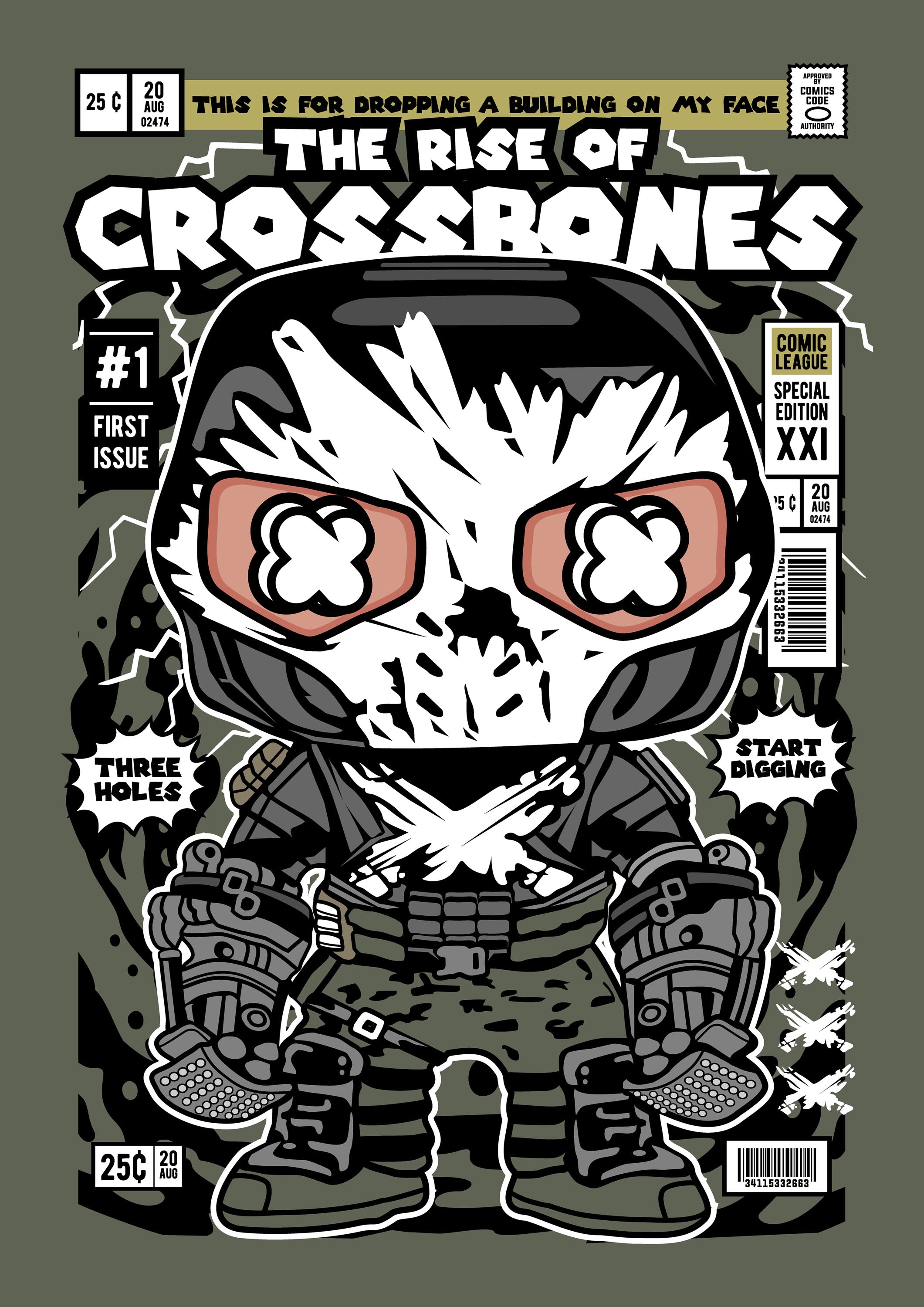 Funko Marvel 009 - cuadro decorativo en canvas