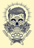 Barbería 006 - Cuadro canvas Canvaradas