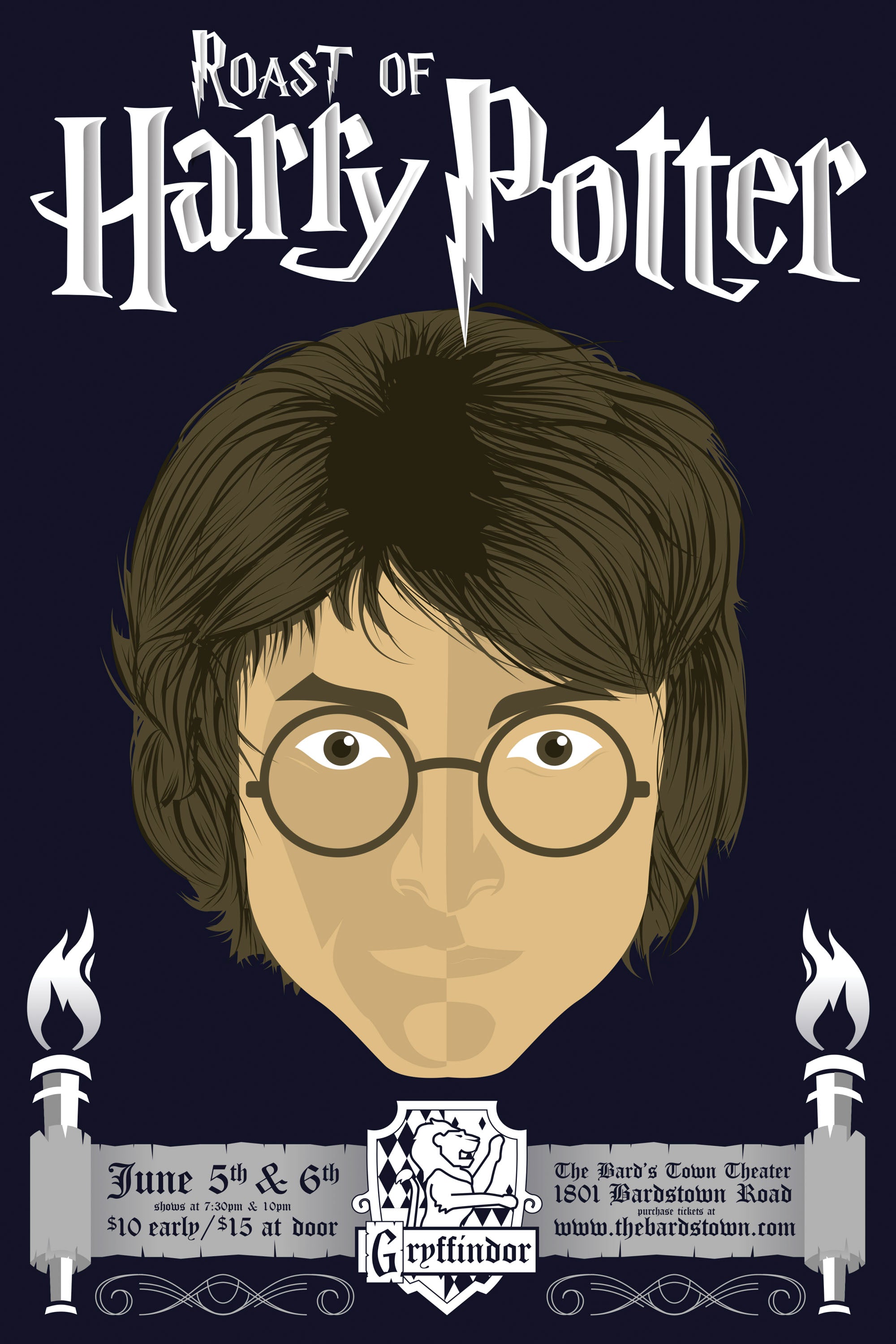 Harry Potter 001 - cuadro decorativo en canvas