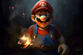 Mario 043 - cuadro gamer decorativo en canvas