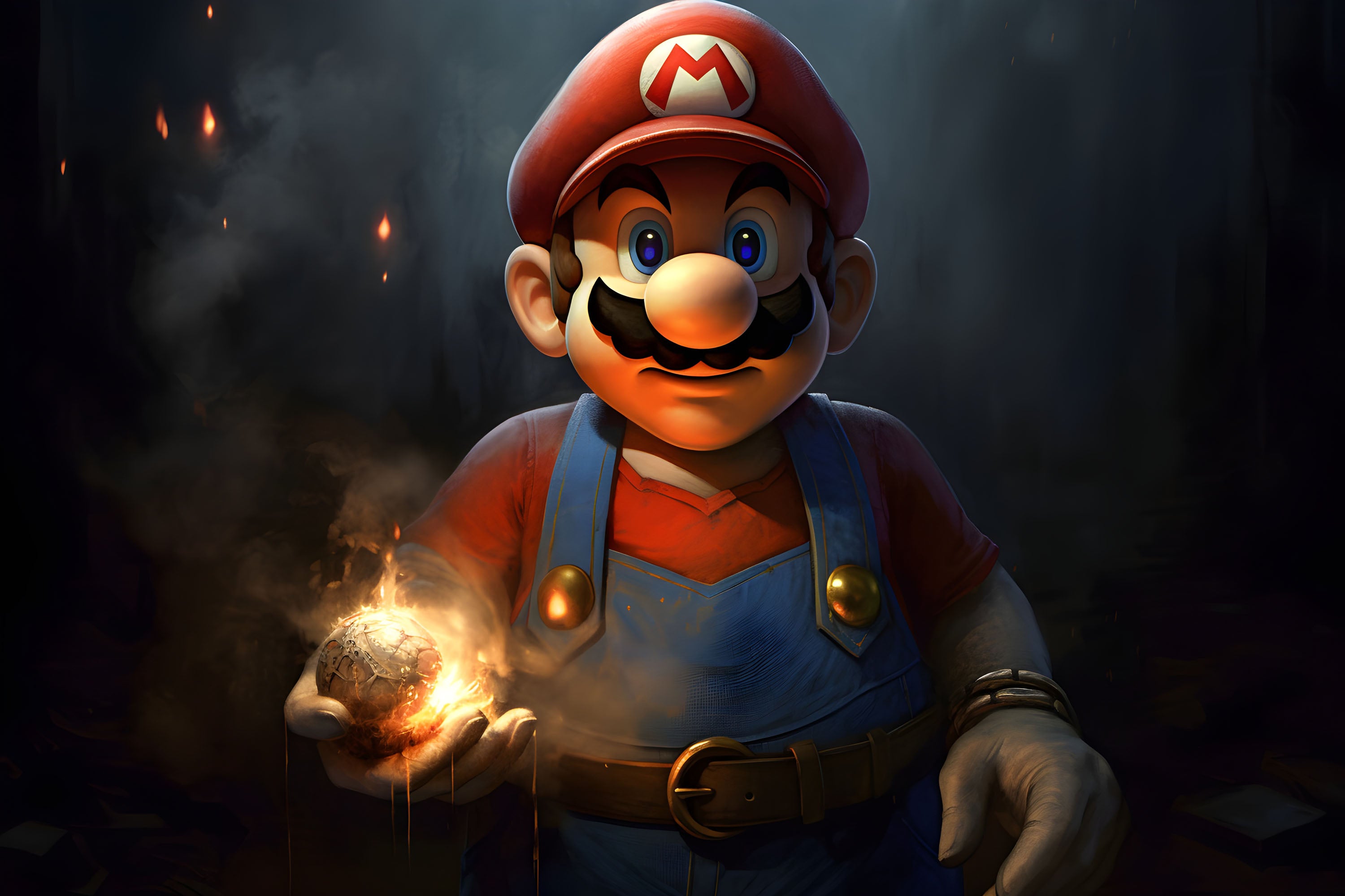 Mario 043 - cuadro gamer decorativo en canvas