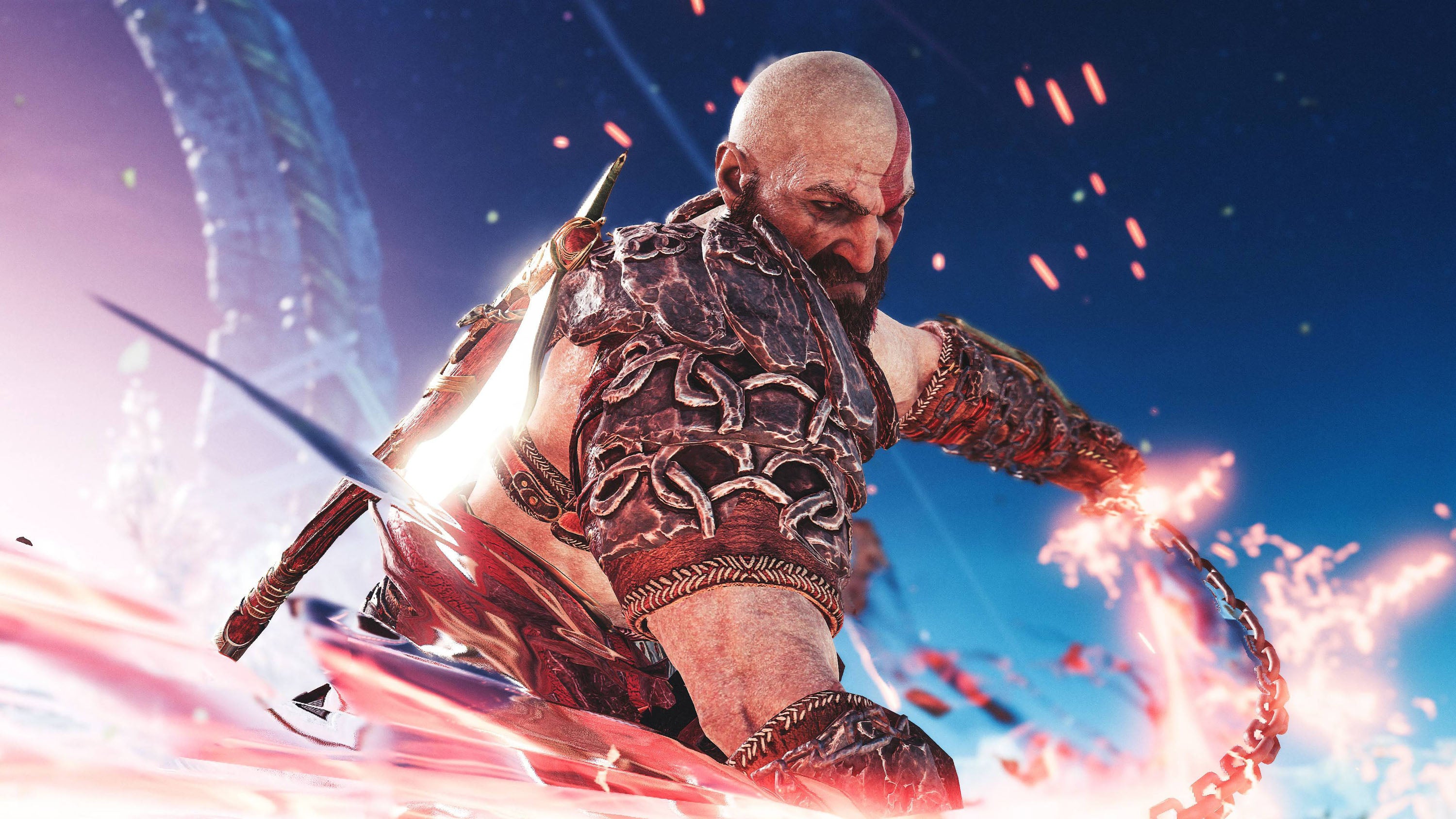God of War 034 - cuadro gamer decorativo en canvas