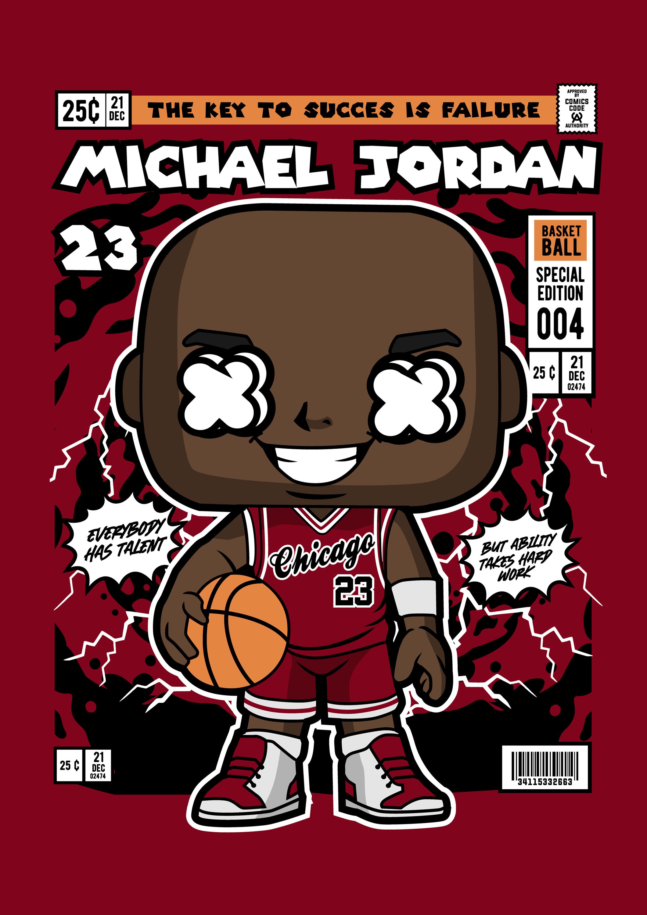 Funko Estrellas Pop 025 - cuadro decorativo en canvas