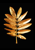 Negro y Dorado 051 - cuadro decorativo en canvas