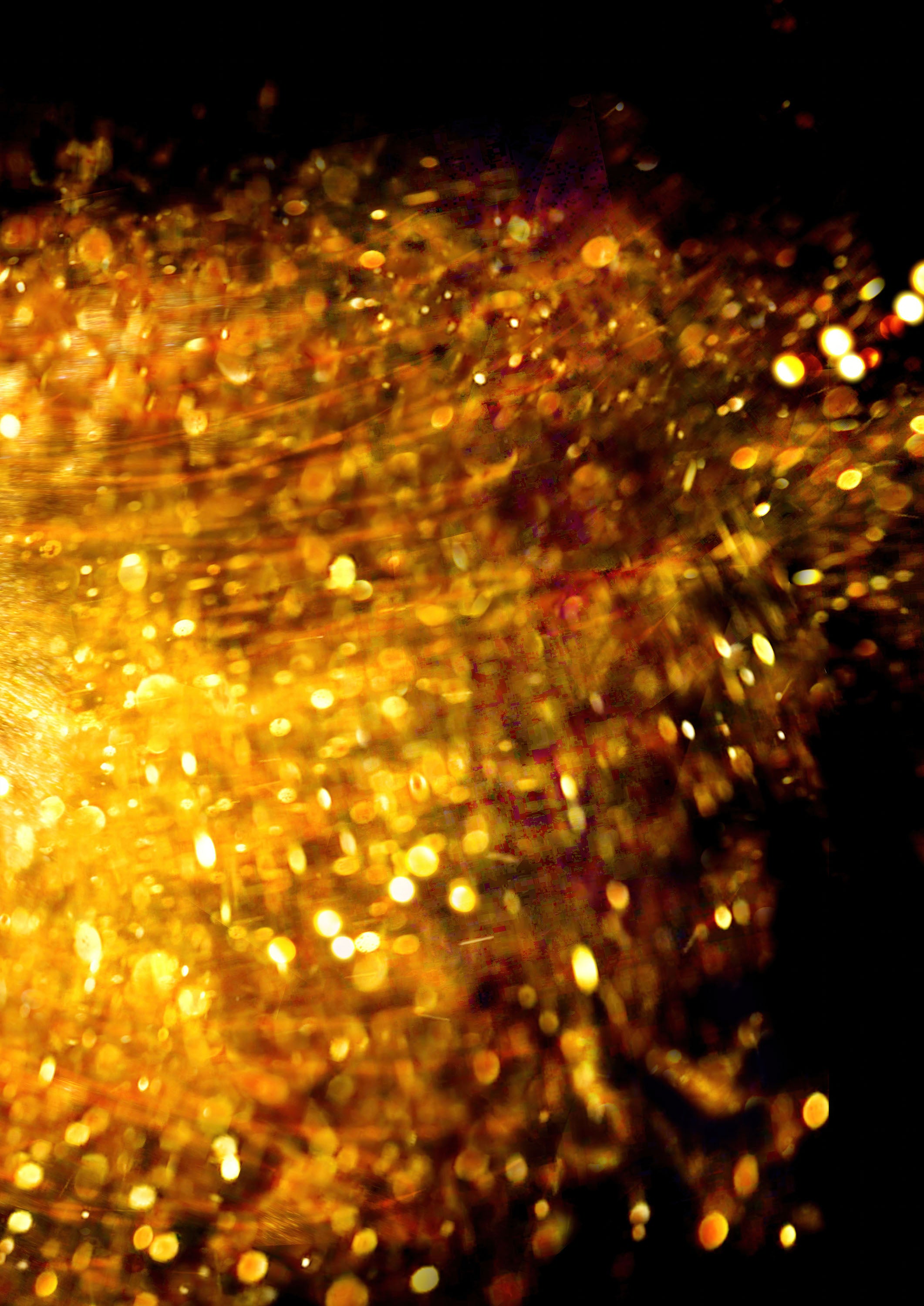 Negro y Dorado 211 - cuadro decorativo en canvas